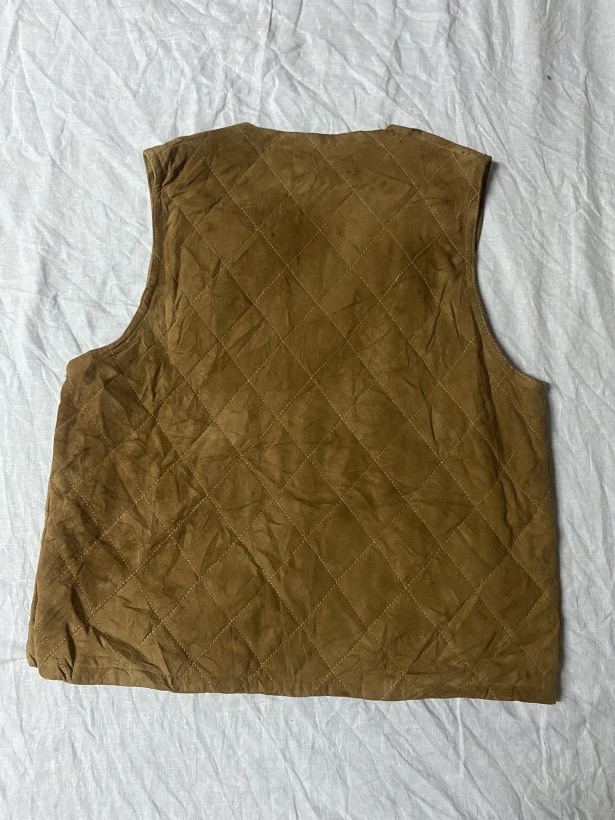 Leather MORETTI MADE IN ITALY GENUINE LEATHER VEST Size US M / EU 48-50 / 2 - 3 Thumbnail