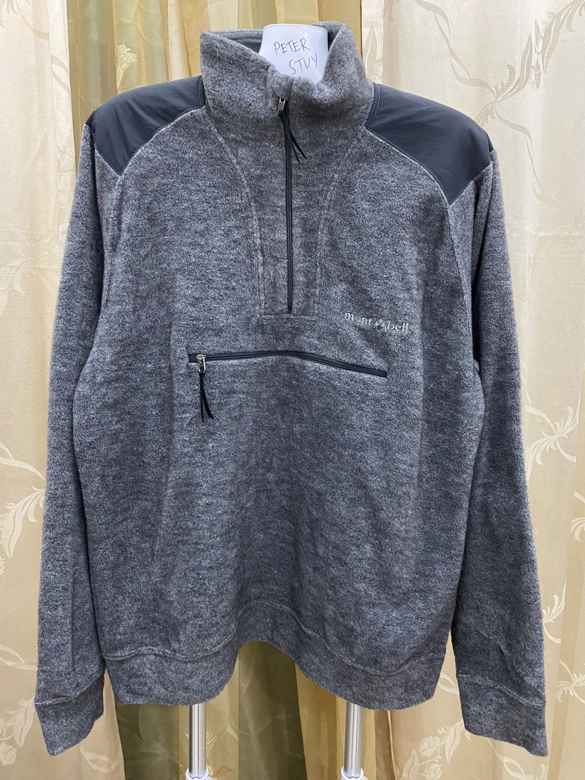 Montbell Mont Bell Clima Wool Nice Design Sweater Style Size US L / EU 52-54 / 3 - 1 Thumbnail