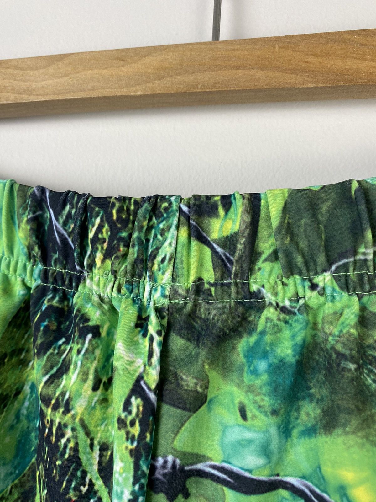 Warren Lotas Warren Lotas Hell Camo Flame Shorts Green Large Size US 32 / EU 48 - 6 Thumbnail