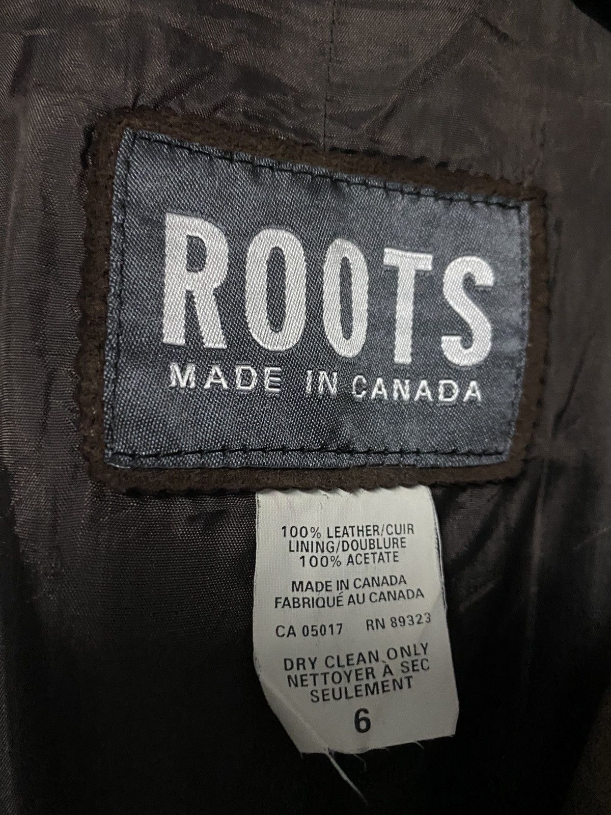 Roots ROOTS MADE IN CANADA LEATHER JACKET-GK150 Size US M / EU 48-50 / 2 - 9 Thumbnail