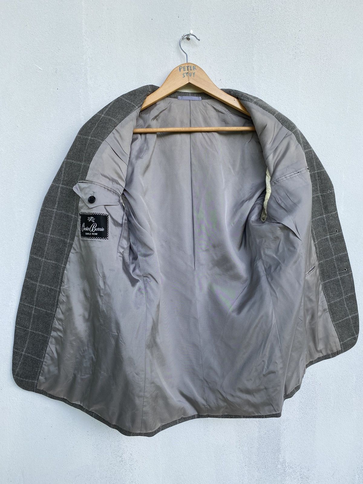 Chester Barrie × Japanese Brand ChesterBarrie Savile Row Formal Coat/Jacket Size US M / EU 48-50 / 2 - 3 Thumbnail