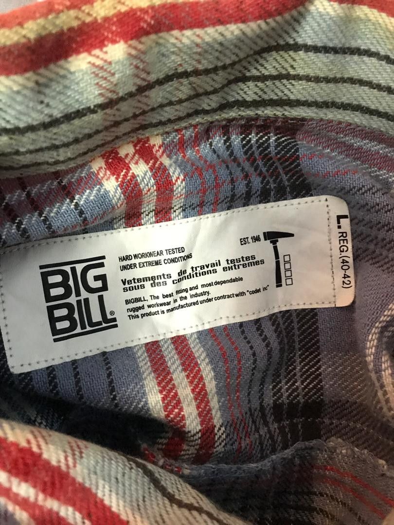 Flannel × Japanese Brand × Other BIG BILL BOMBER FLANNEL STYLE JACKET Size US M / EU 48-50 / 2 - 6 Thumbnail