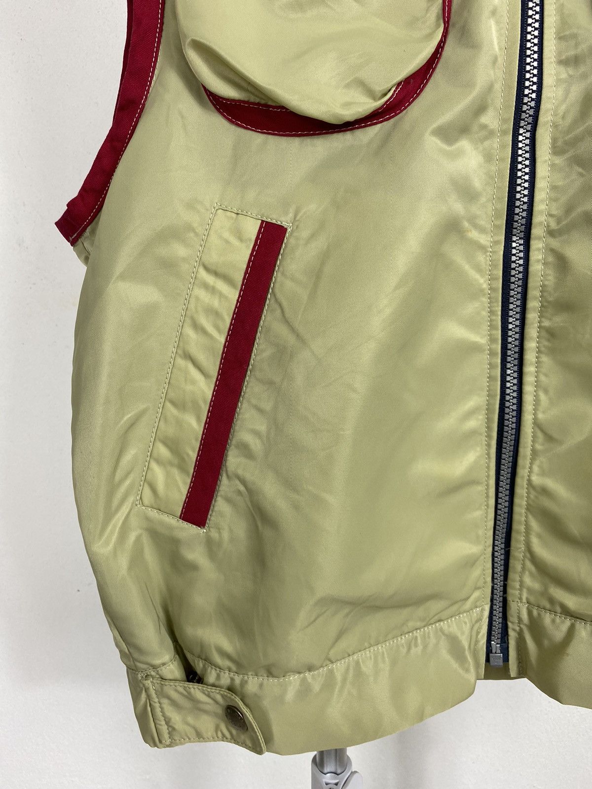 Japanese Brand Sina Cova Nylon Nylon Vest with Hoodies Style Size US M / EU 48-50 / 2 - 8 Thumbnail