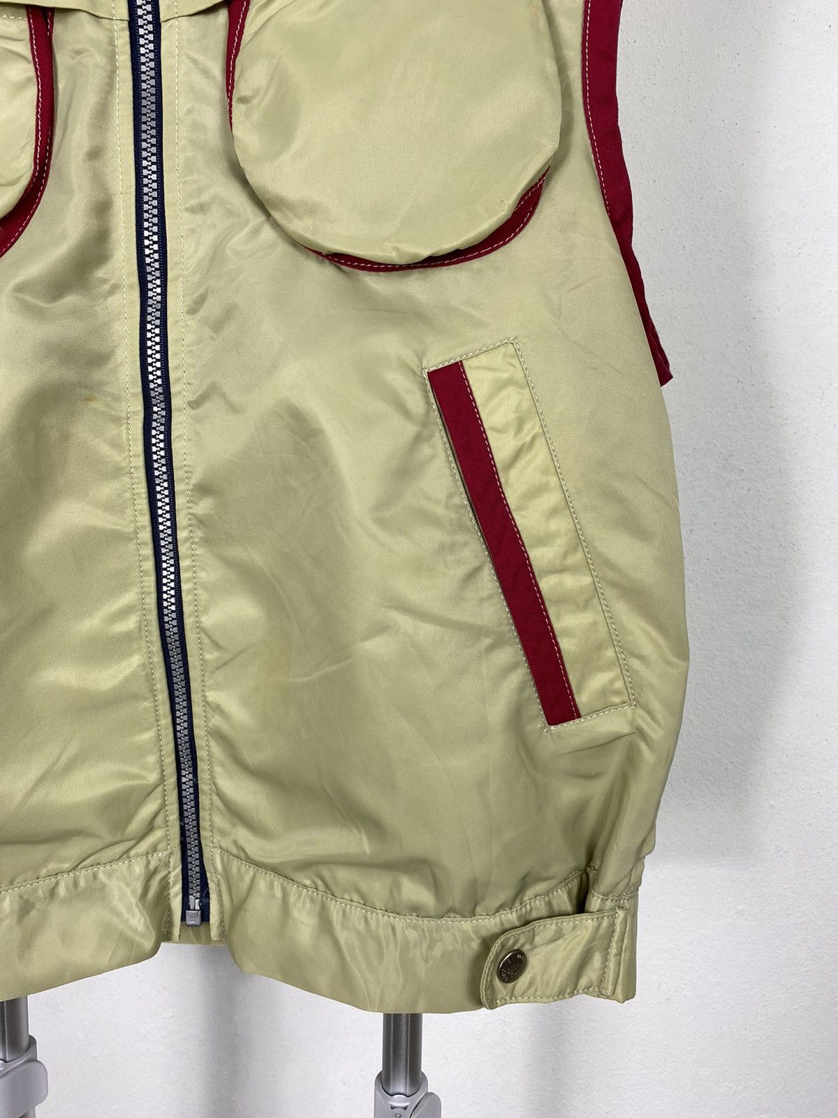 Japanese Brand Sina Cova Nylon Nylon Vest with Hoodies Style Size US M / EU 48-50 / 2 - 7 Thumbnail