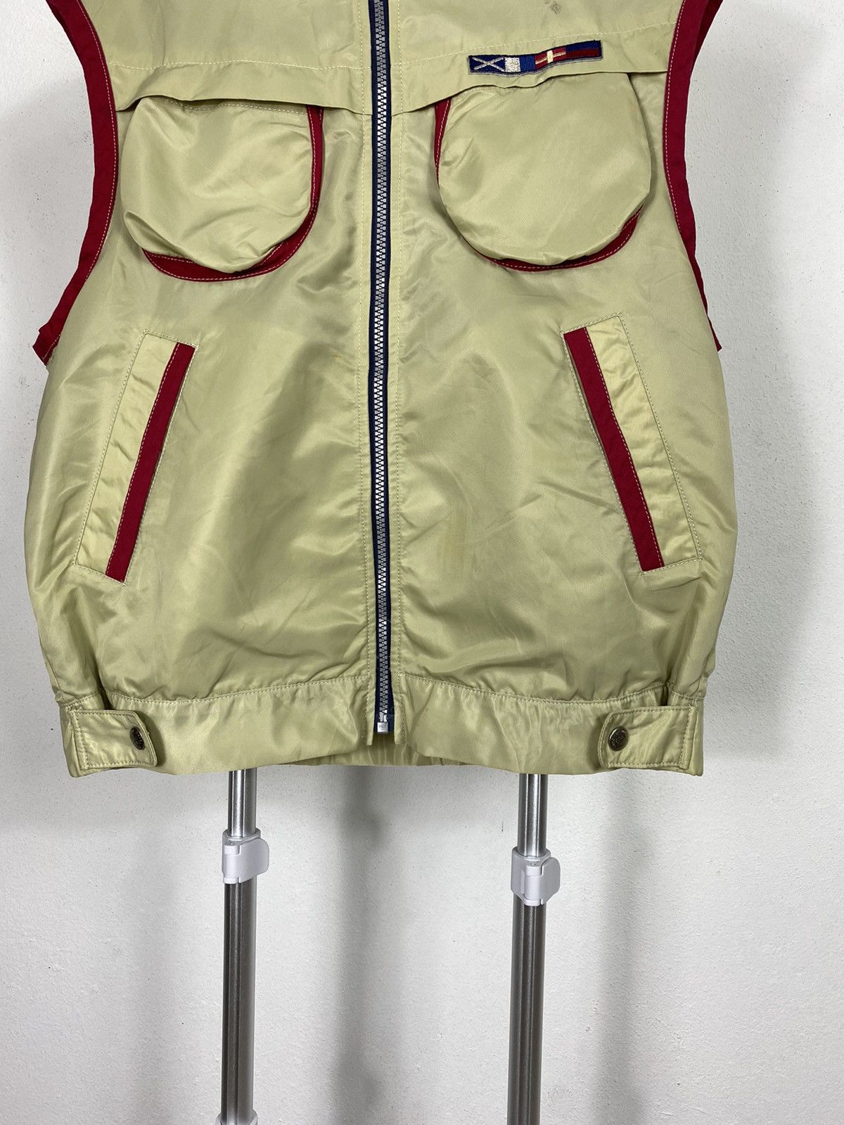 Japanese Brand Sina Cova Nylon Nylon Vest with Hoodies Style Size US M / EU 48-50 / 2 - 4 Thumbnail