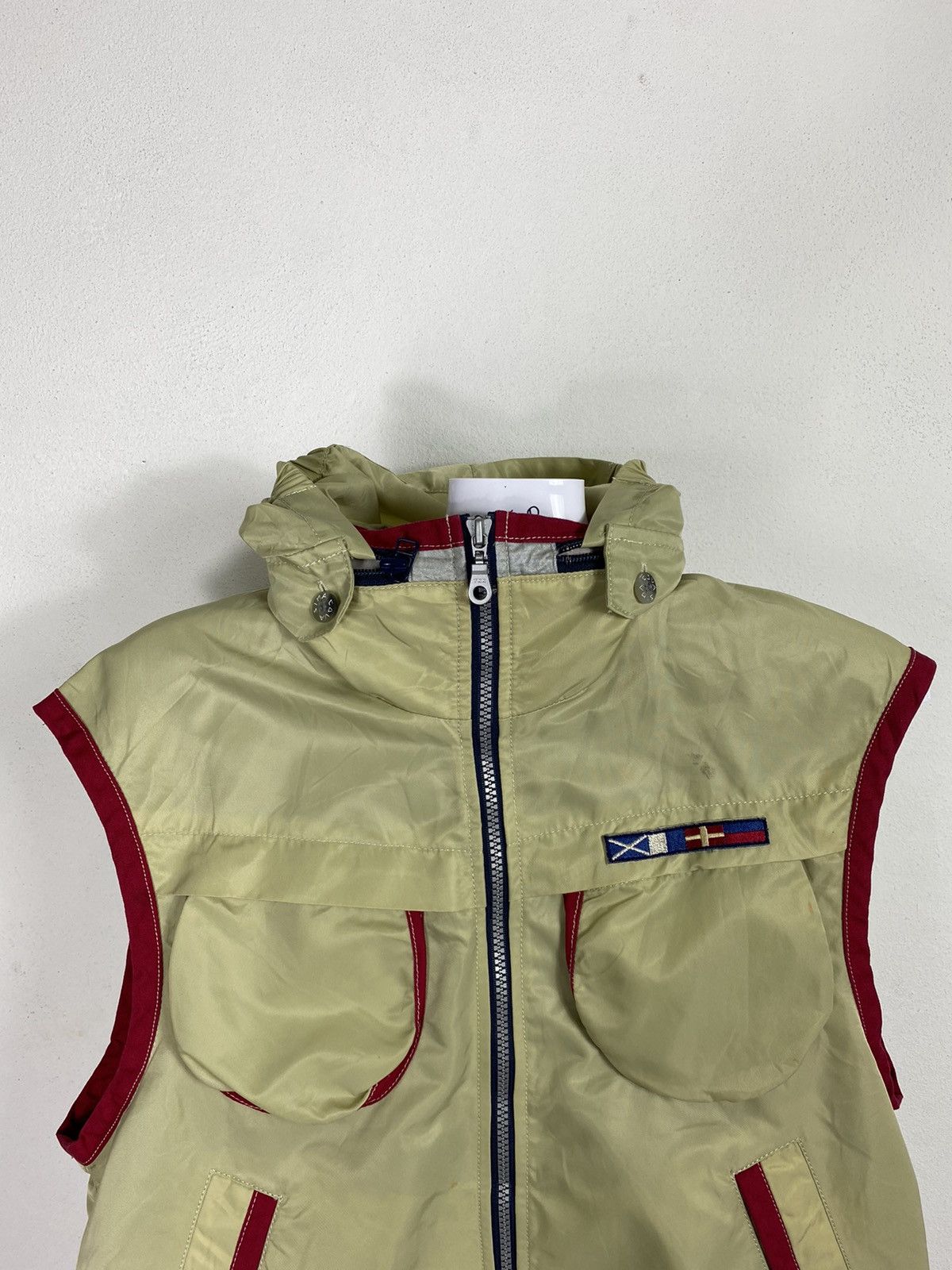 Japanese Brand Sina Cova Nylon Nylon Vest with Hoodies Style Size US M / EU 48-50 / 2 - 3 Thumbnail