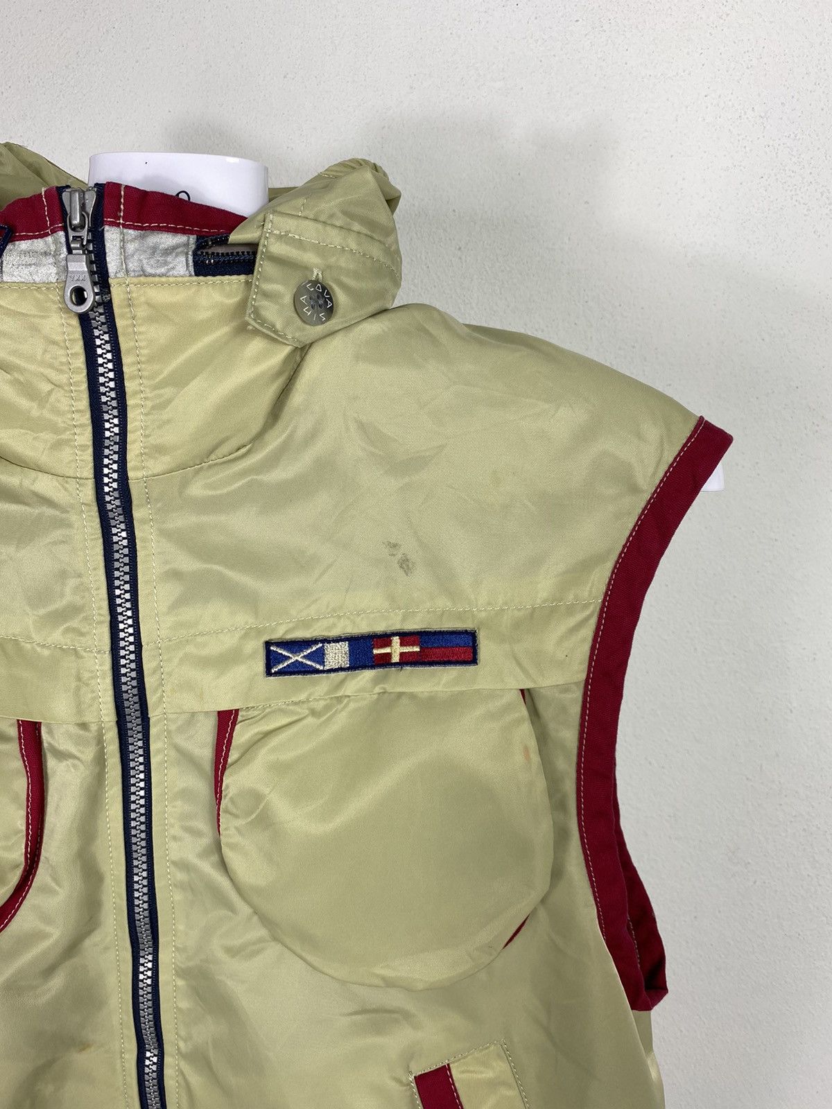 Japanese Brand Sina Cova Nylon Nylon Vest with Hoodies Style Size US M / EU 48-50 / 2 - 5 Thumbnail