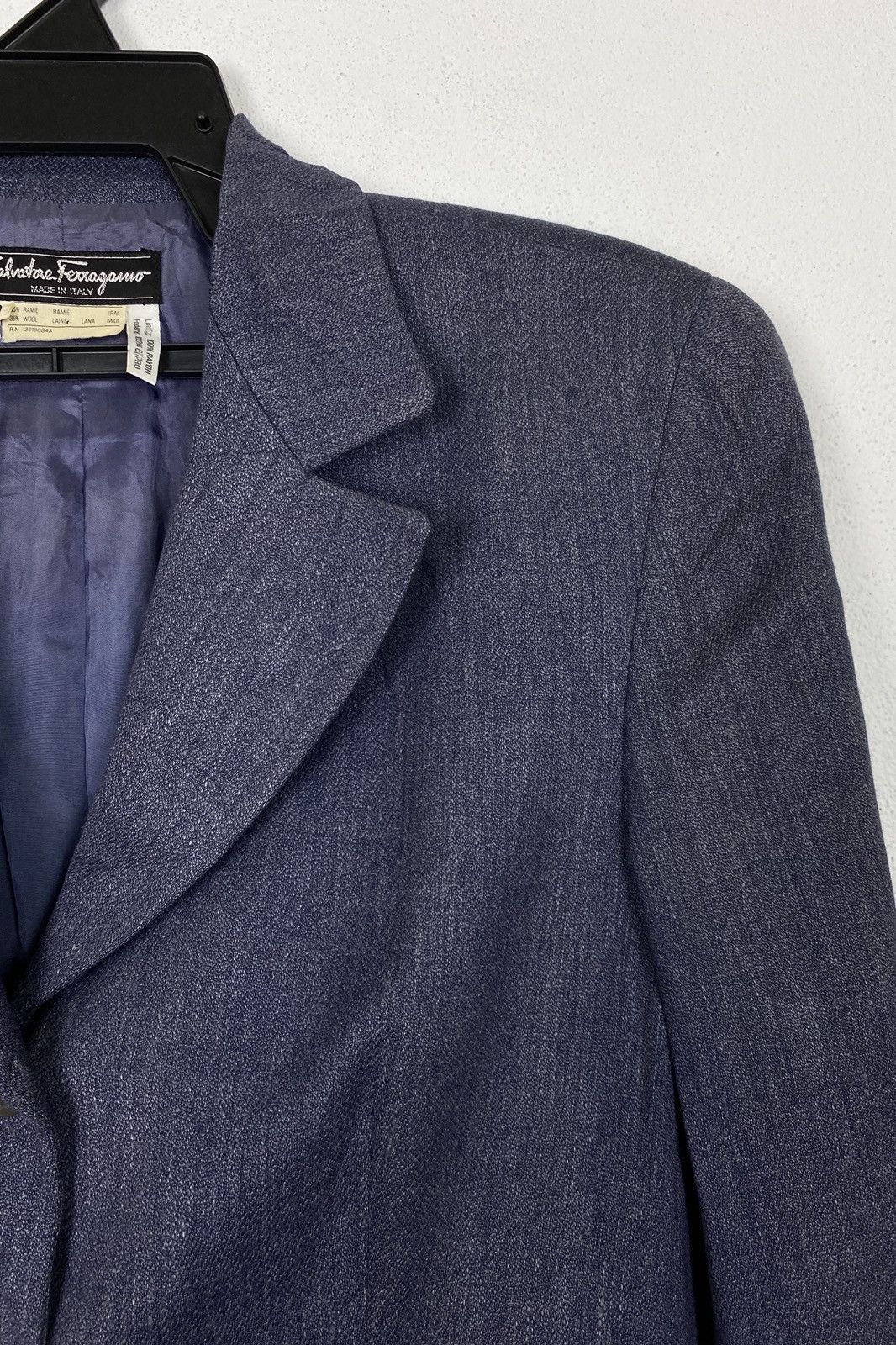 Other × Salvatore Ferragamo 🔥Salvatore Faragamore Italy Slim Fit Blazer Style Size 40L - 6 Thumbnail
