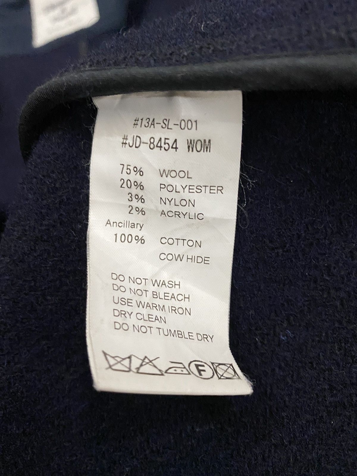 Danton DANTON WOOL TRAVAIL JACKET-HODDIES- SIZE 42 Size US M / EU 48-50 / 2 - 13 Thumbnail