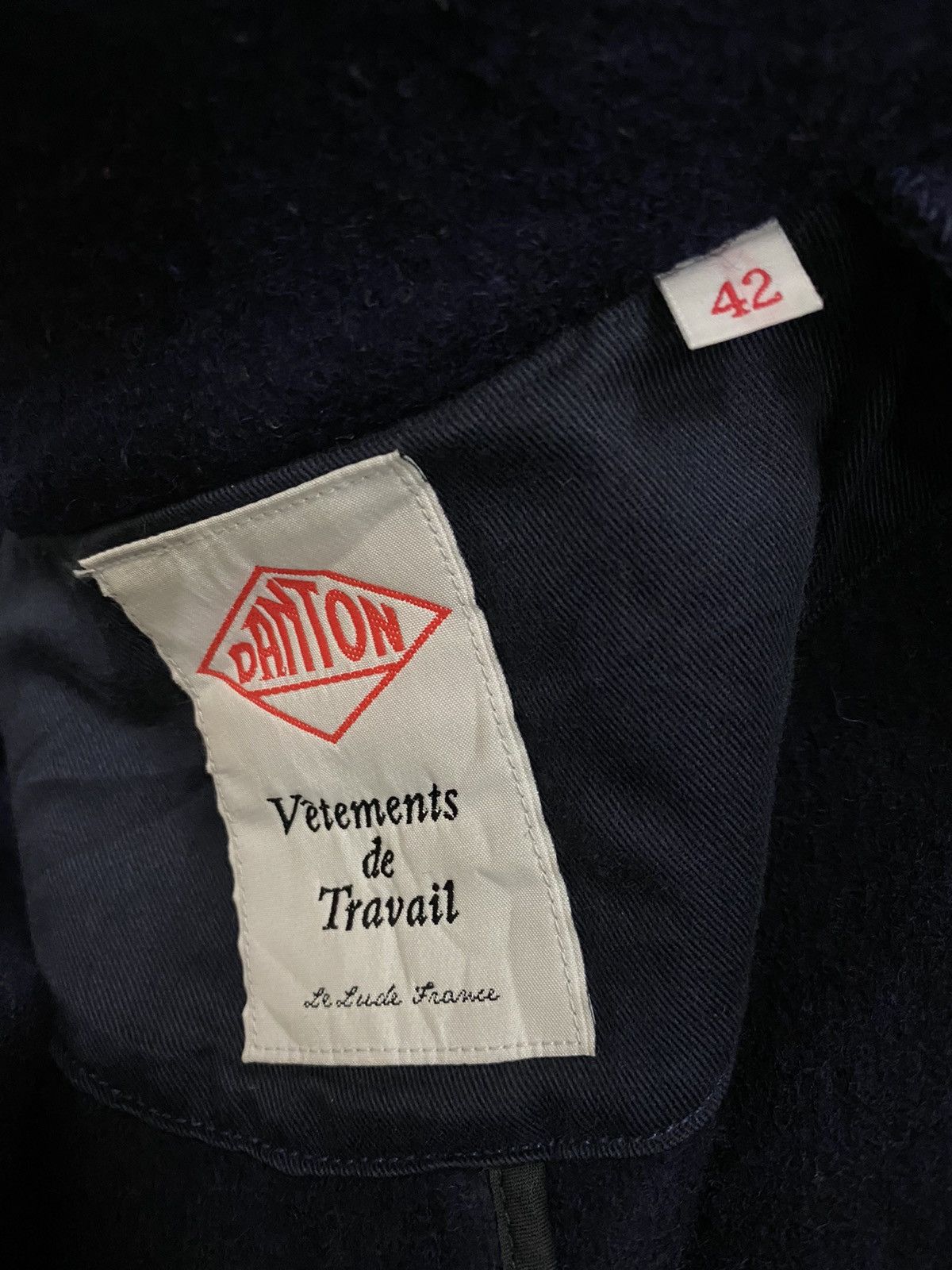 Danton DANTON WOOL TRAVAIL JACKET-HODDIES- SIZE 42 Size US M / EU 48-50 / 2 - 12 Thumbnail