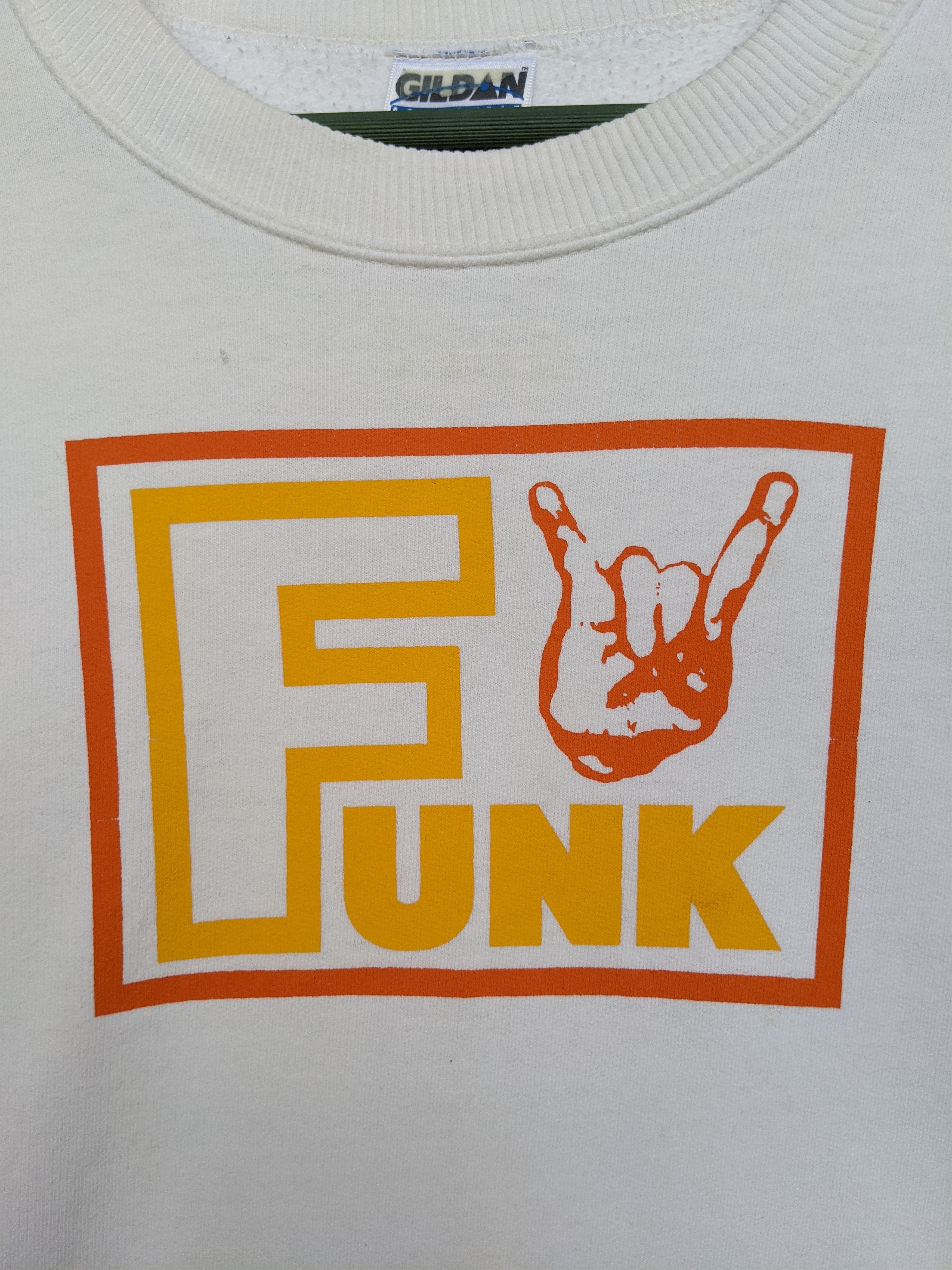 Gildan × Vintage Vintage Funk Print Sweatshirt/Size M Size US M / EU 48-50 / 2 - 3 Thumbnail