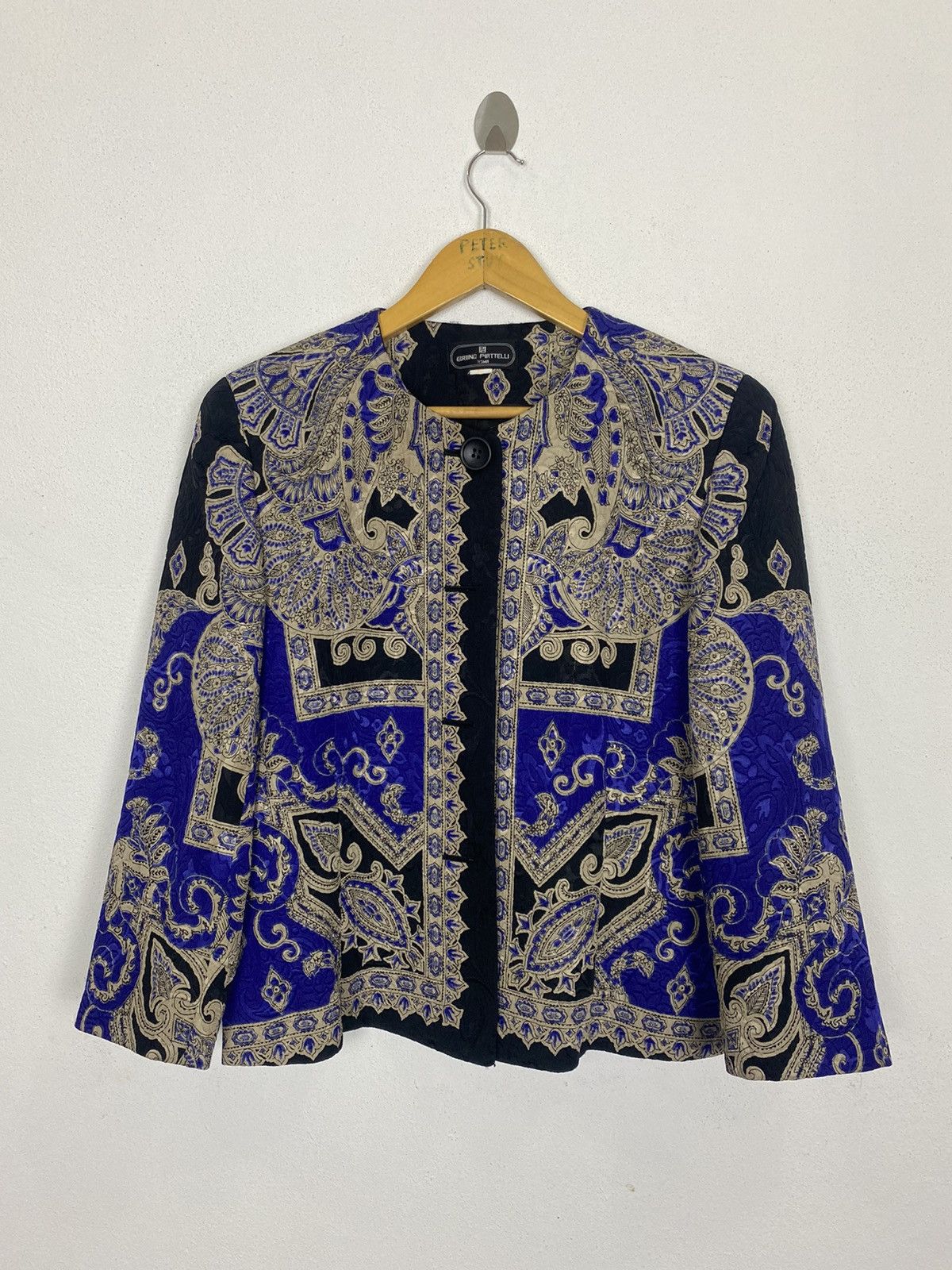 Bruno Piattelli BRUNO PIATTELLI ROMA JACKET NICE DESIGN Size US M / EU 48-50 / 2 - 2 Thumbnail