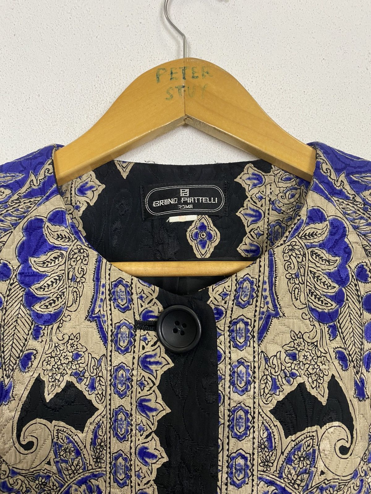 Bruno Piattelli BRUNO PIATTELLI ROMA JACKET NICE DESIGN Size US M / EU 48-50 / 2 - 5 Thumbnail