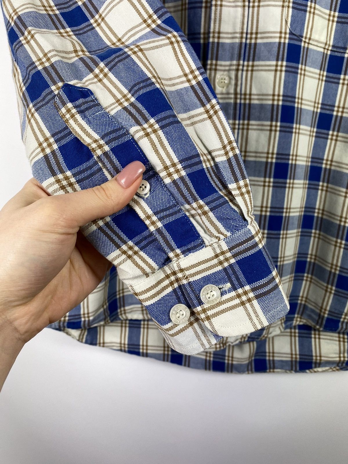 Levi's × Vintage Levi’s vintage men’s plaid checked long sleeve shirt size M Size US M / EU 48-50 / 2 - 8 Thumbnail