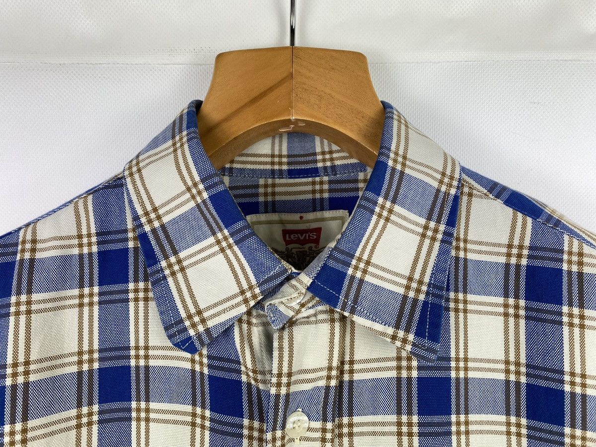 Levi's × Vintage Levi’s vintage men’s plaid checked long sleeve shirt size M Size US M / EU 48-50 / 2 - 9 Thumbnail