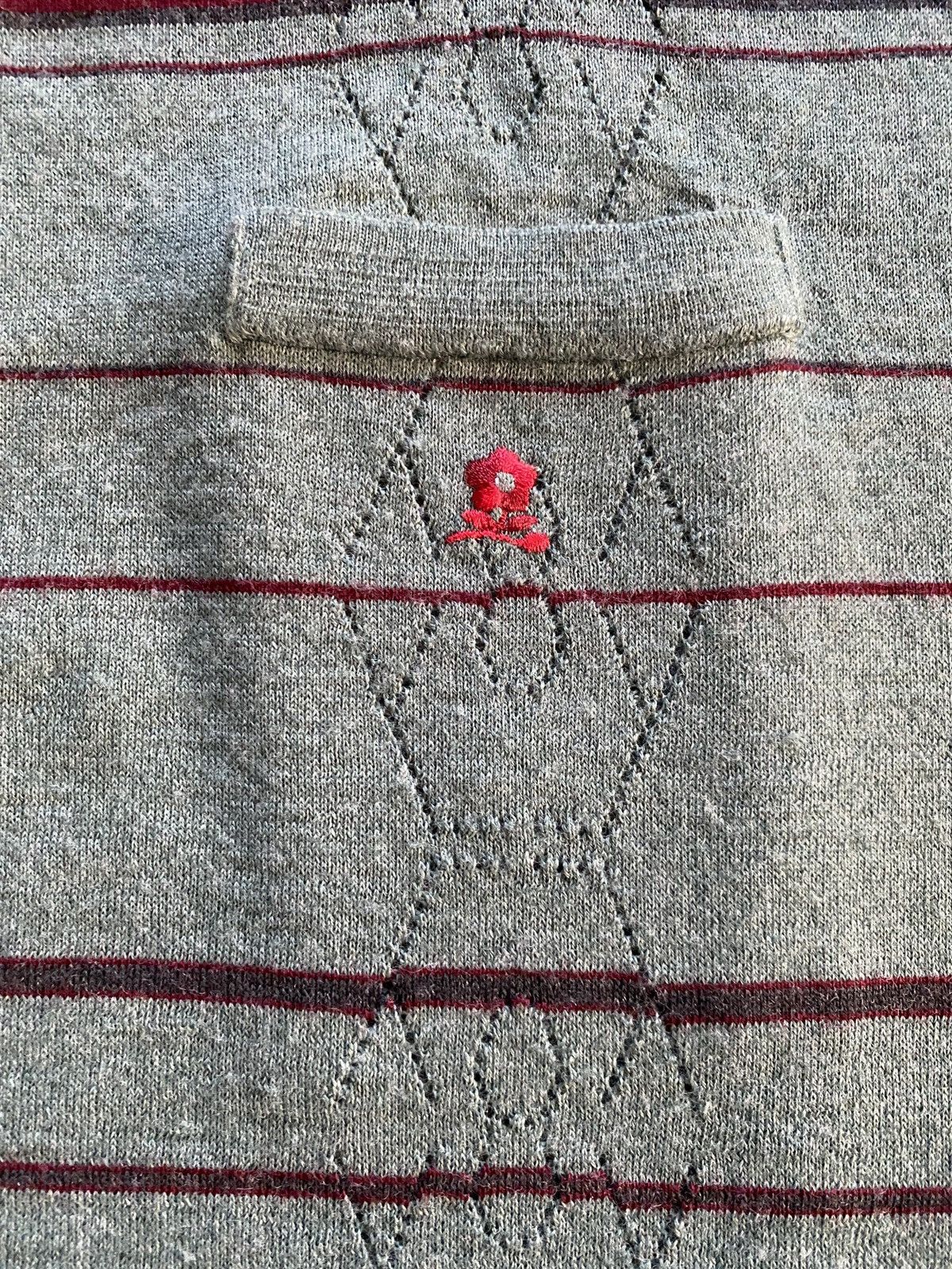 Montagut × Vintage Vintage 50’s 60’s Montagut Knit Long Sleeve Polo Size US M / EU 48-50 / 2 - 2 Thumbnail