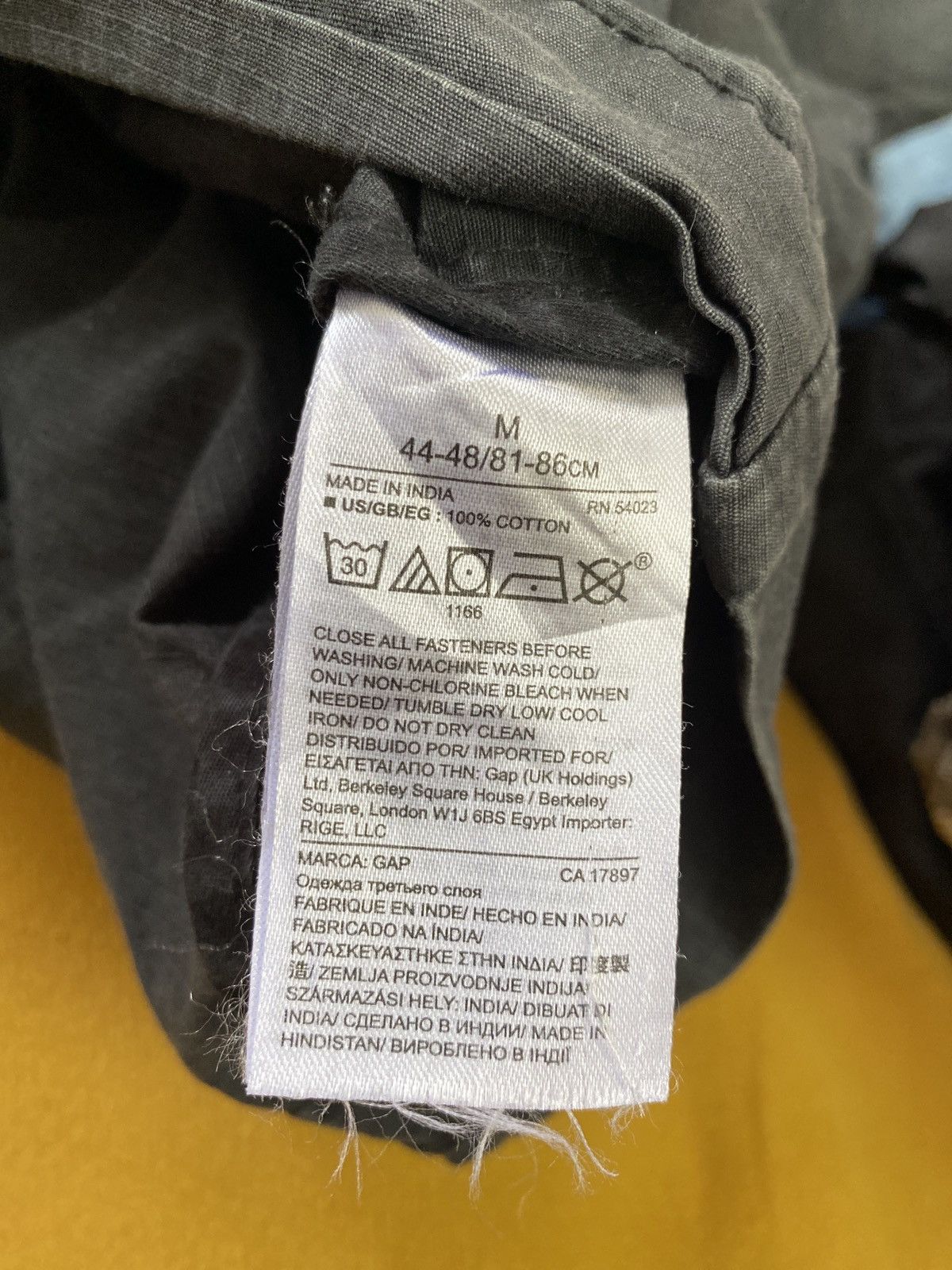 Gap × Vintage VINTAGE GAP CARGO TRUCK JACKET Size US M / EU 48-50 / 2 - 5 Thumbnail