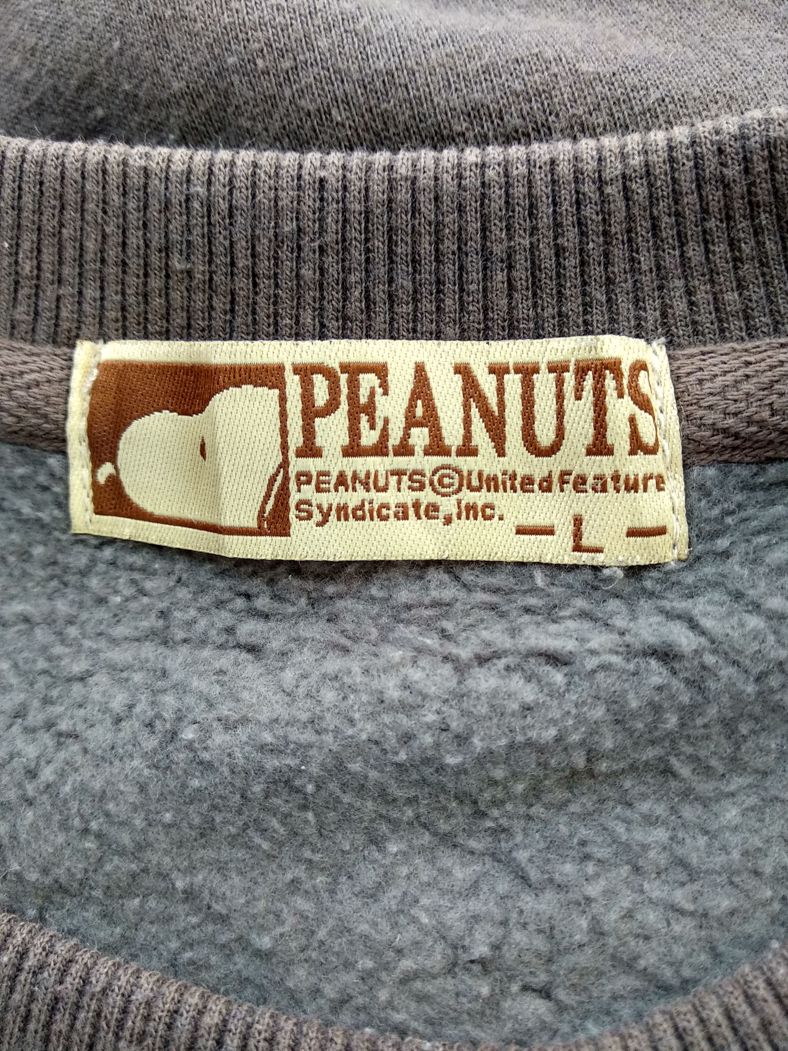Cartoon Network × Peanuts Vintage Snoopy Sweatshirt/Size L/Crew Neck Size US L / EU 52-54 / 3 - 3 Thumbnail