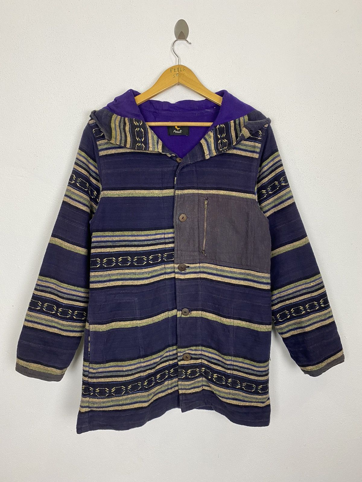 Anime × Coogi ANIMA COSLO MORRIS HODDIES JACKET NICE DESIGN Size US M / EU 48-50 / 2 - 2 Thumbnail