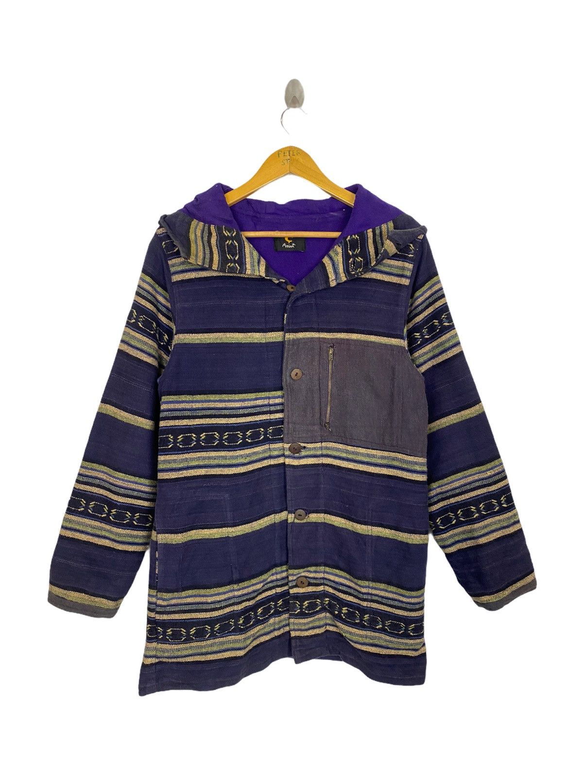 Anime × Coogi ANIMA COSLO MORRIS HODDIES JACKET NICE DESIGN Size US M / EU 48-50 / 2 - 1 Thumbnail
