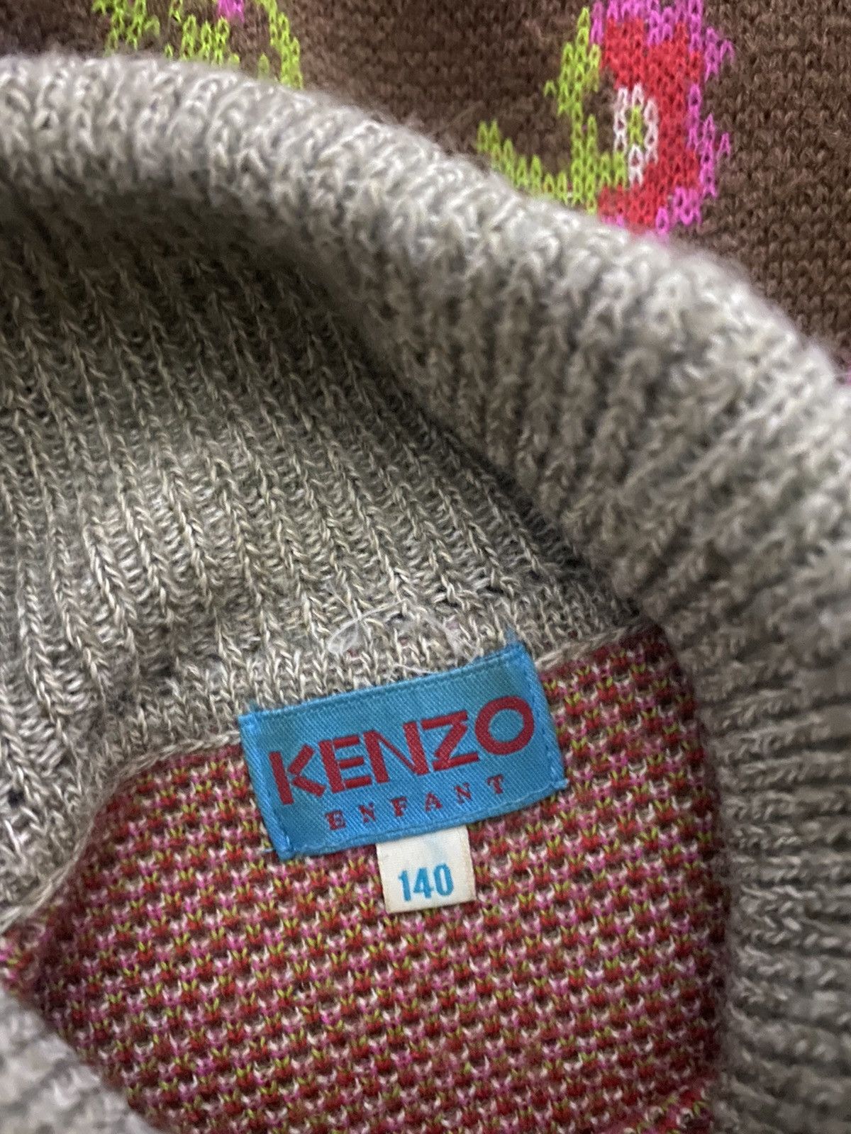 Kenzo 🔥Kenzo Knitwear Flower Printed Nice Design Size US S / EU 44-46 / 1 - 4 Thumbnail