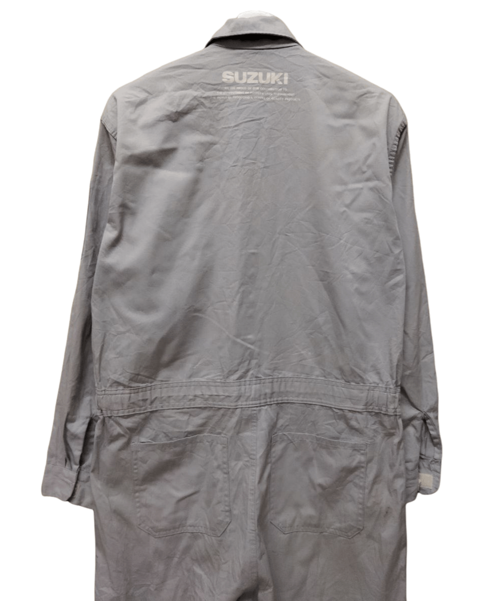 Japanese Brand Vintage Suzuki Coveralls - Size LL Size US 38 / EU 54 - 5 Thumbnail