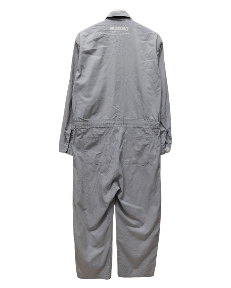 Japanese Brand Vintage Suzuki Coveralls - Size LL Size US 38 / EU 54 - 4 Thumbnail