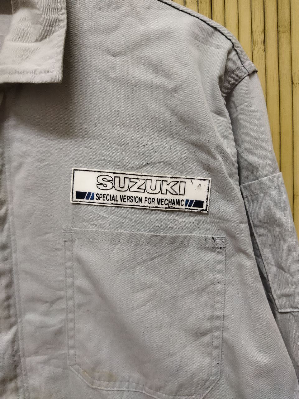 Japanese Brand Vintage Suzuki Coveralls - Size LL Size US 38 / EU 54 - 14 Thumbnail