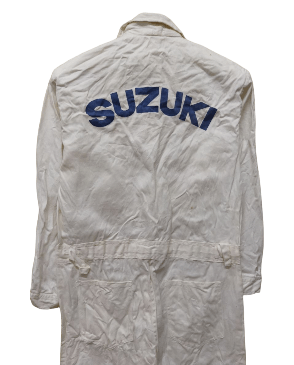 Japanese Brand Vintage Suzuki Overalls Size US 35 - 2 Thumbnail