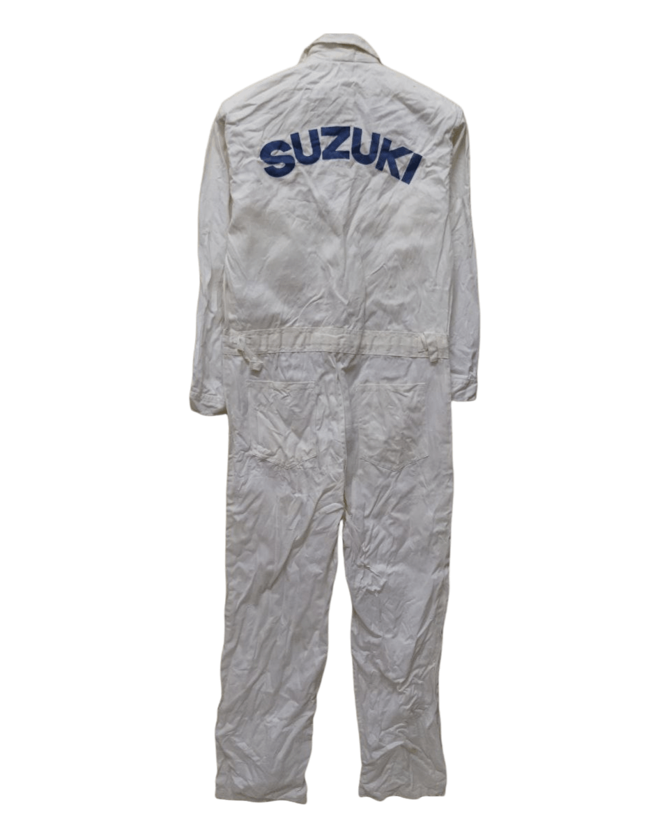 Japanese Brand Vintage Suzuki Overalls Size US 35 - 1 Thumbnail