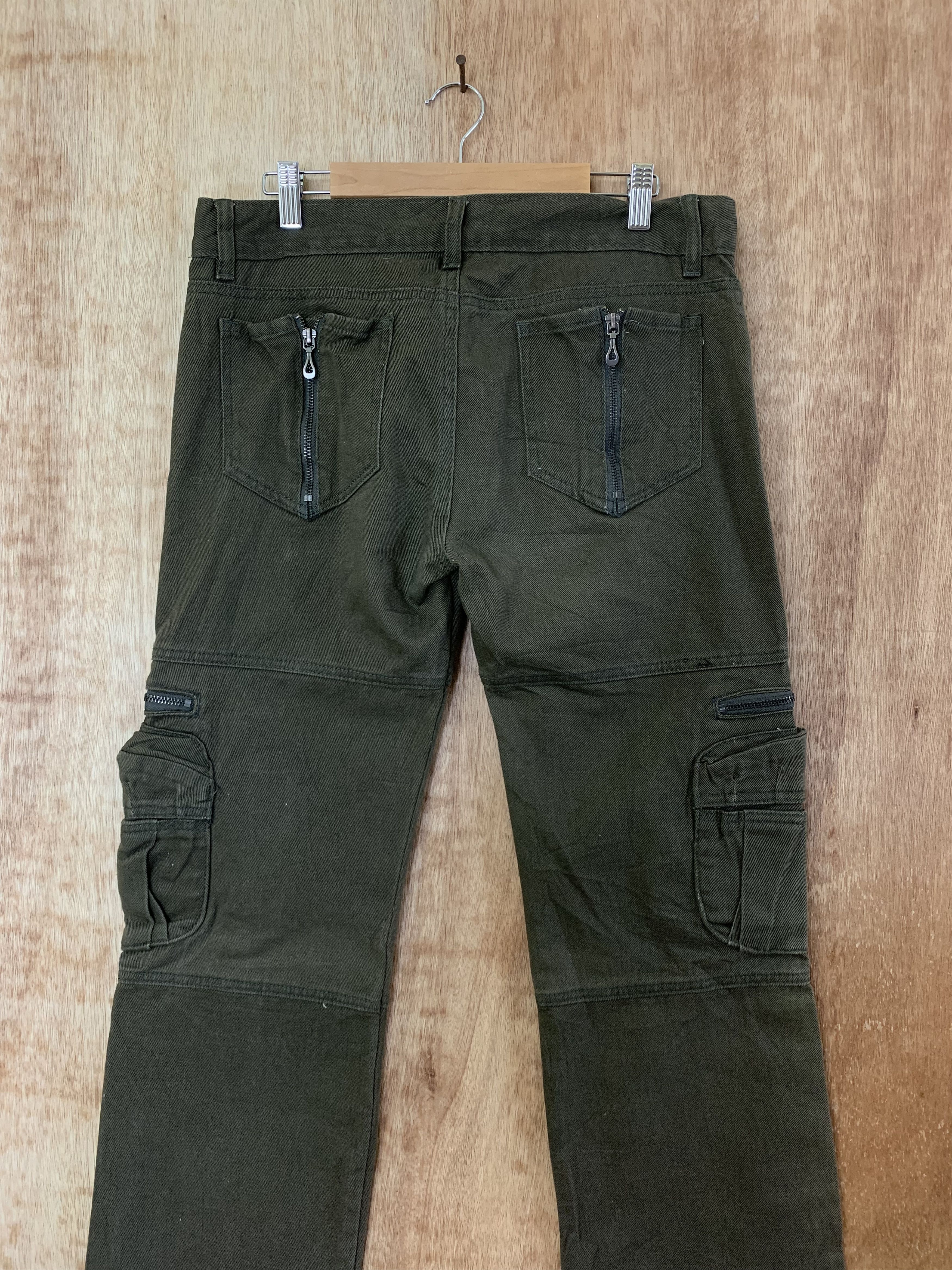 If Six Was Nine Cargo Pant Distressed Multipocket Bondage Travis Scot Style Size US 32 / EU 48 - 12 Thumbnail