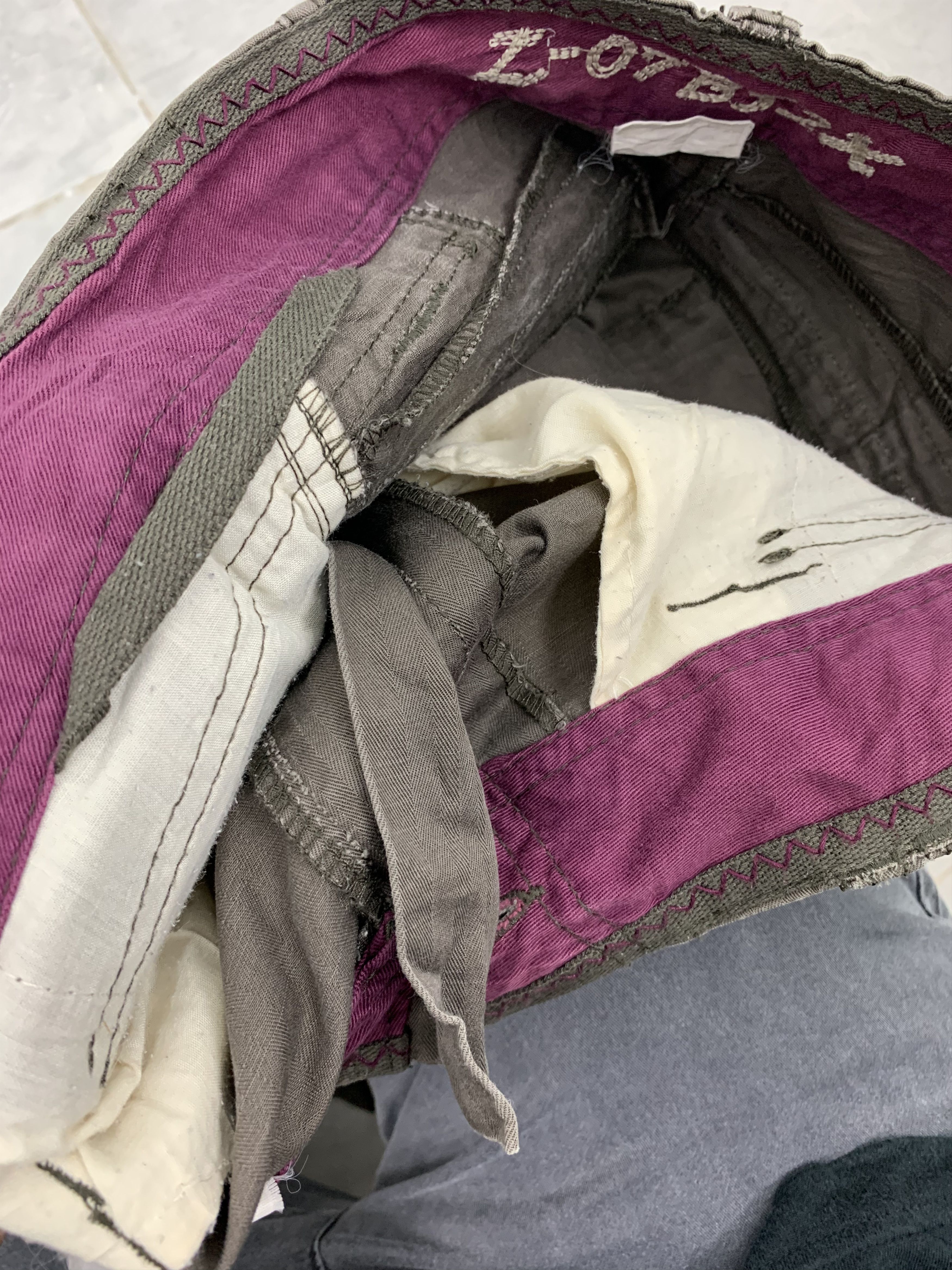 Japanese Brand 💥💥💥Cargo Pants Multipocket Doubles Knee Japanese Branded Size US 29 - 20 Thumbnail