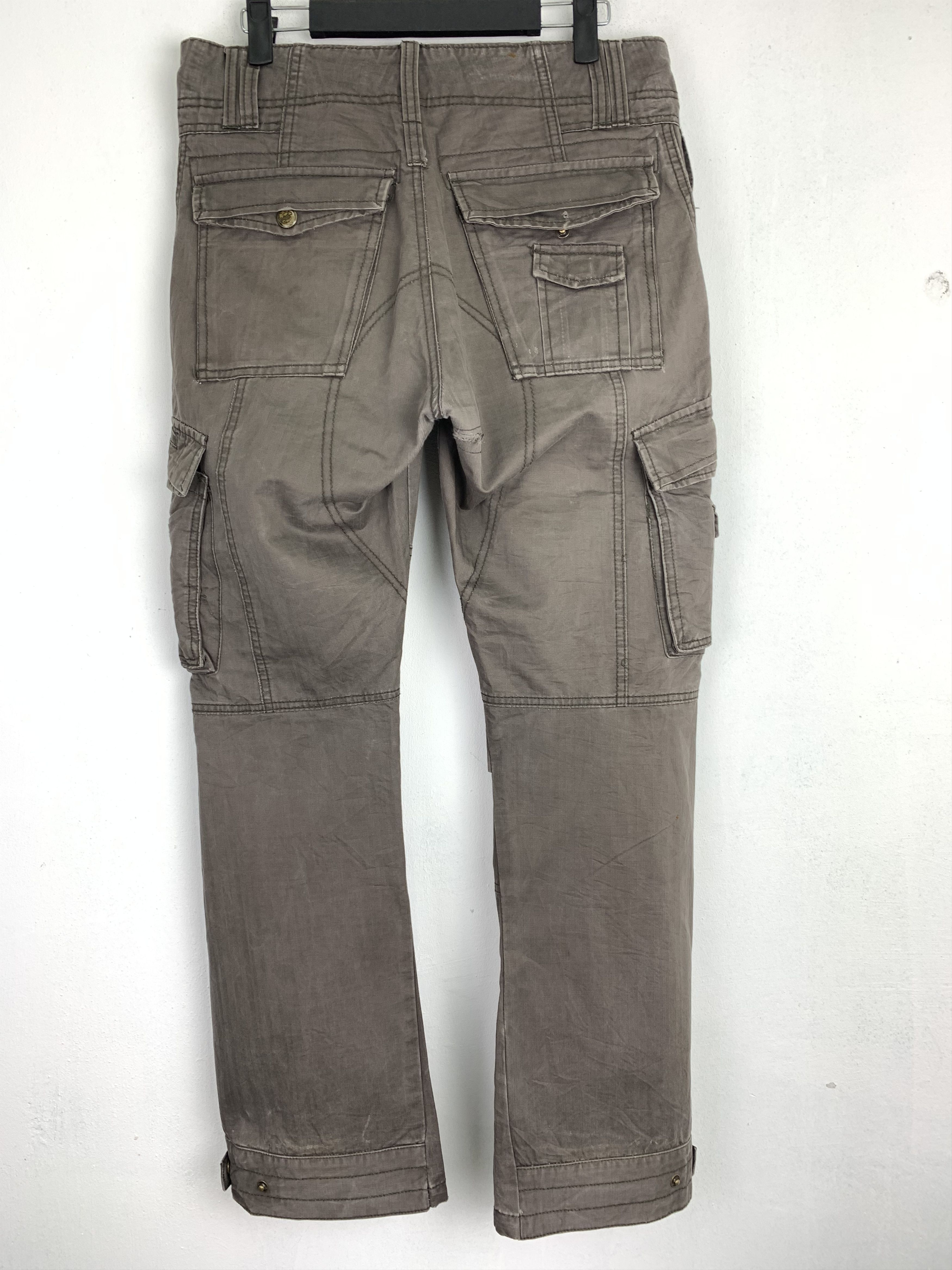 Japanese Brand 💥💥💥Cargo Pants Multipocket Doubles Knee Japanese Branded Size US 29 - 12 Thumbnail