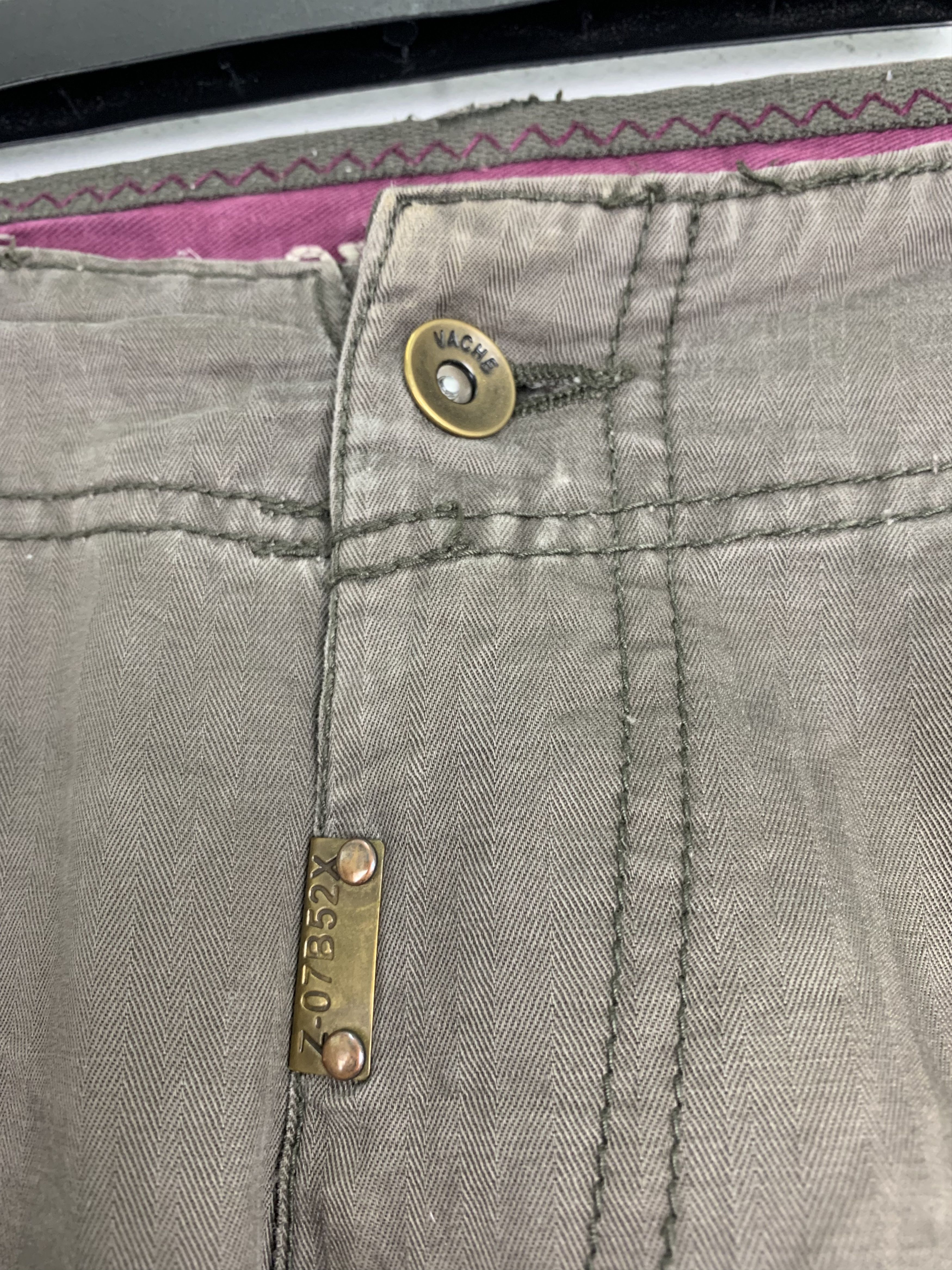 Japanese Brand 💥💥💥Cargo Pants Multipocket Doubles Knee Japanese Branded Size US 29 - 10 Thumbnail