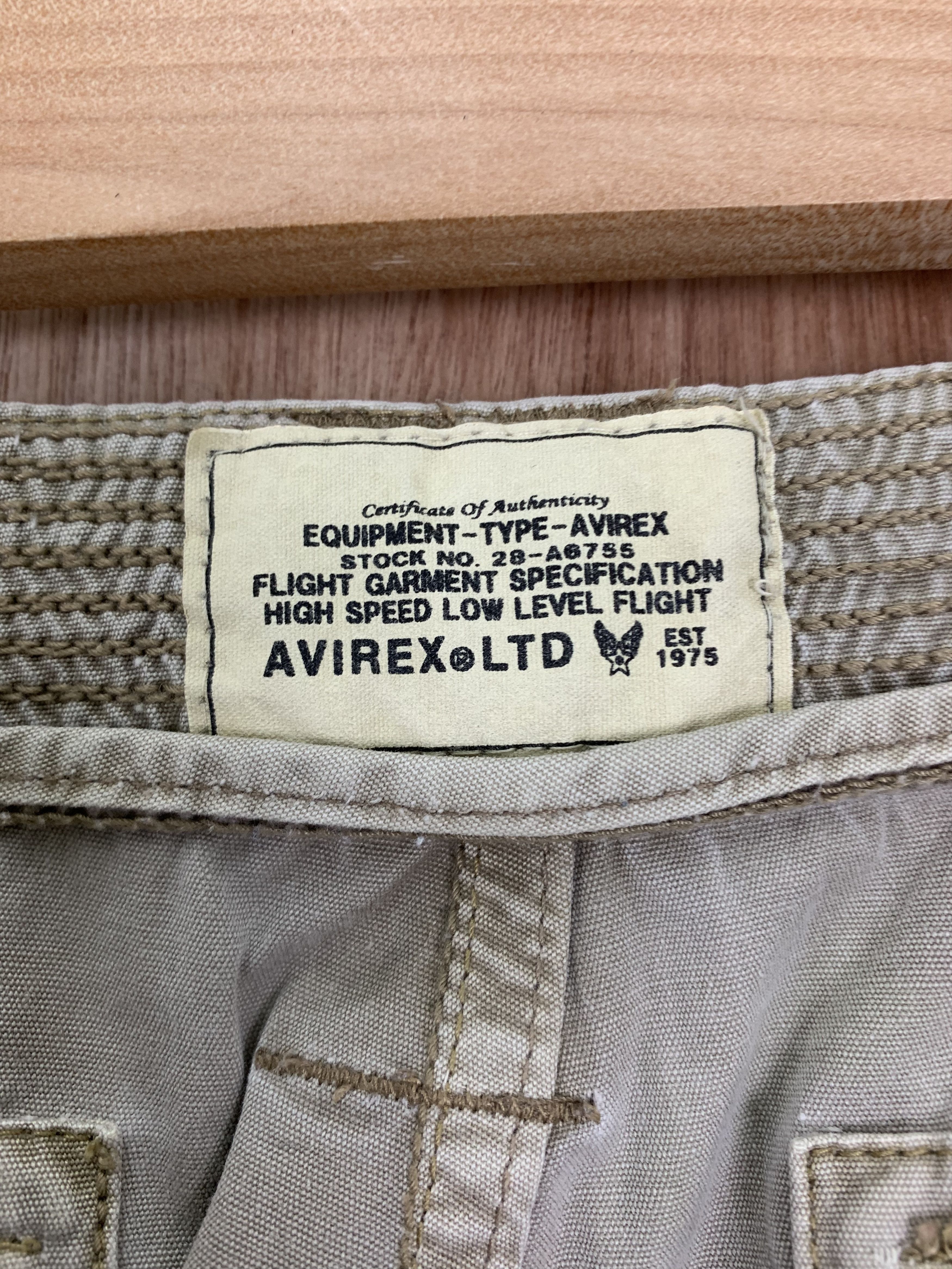 Avirex Cargo Pants Avirex Multipocket Drawstring Streetwear Pants Size US 29 - 9 Thumbnail
