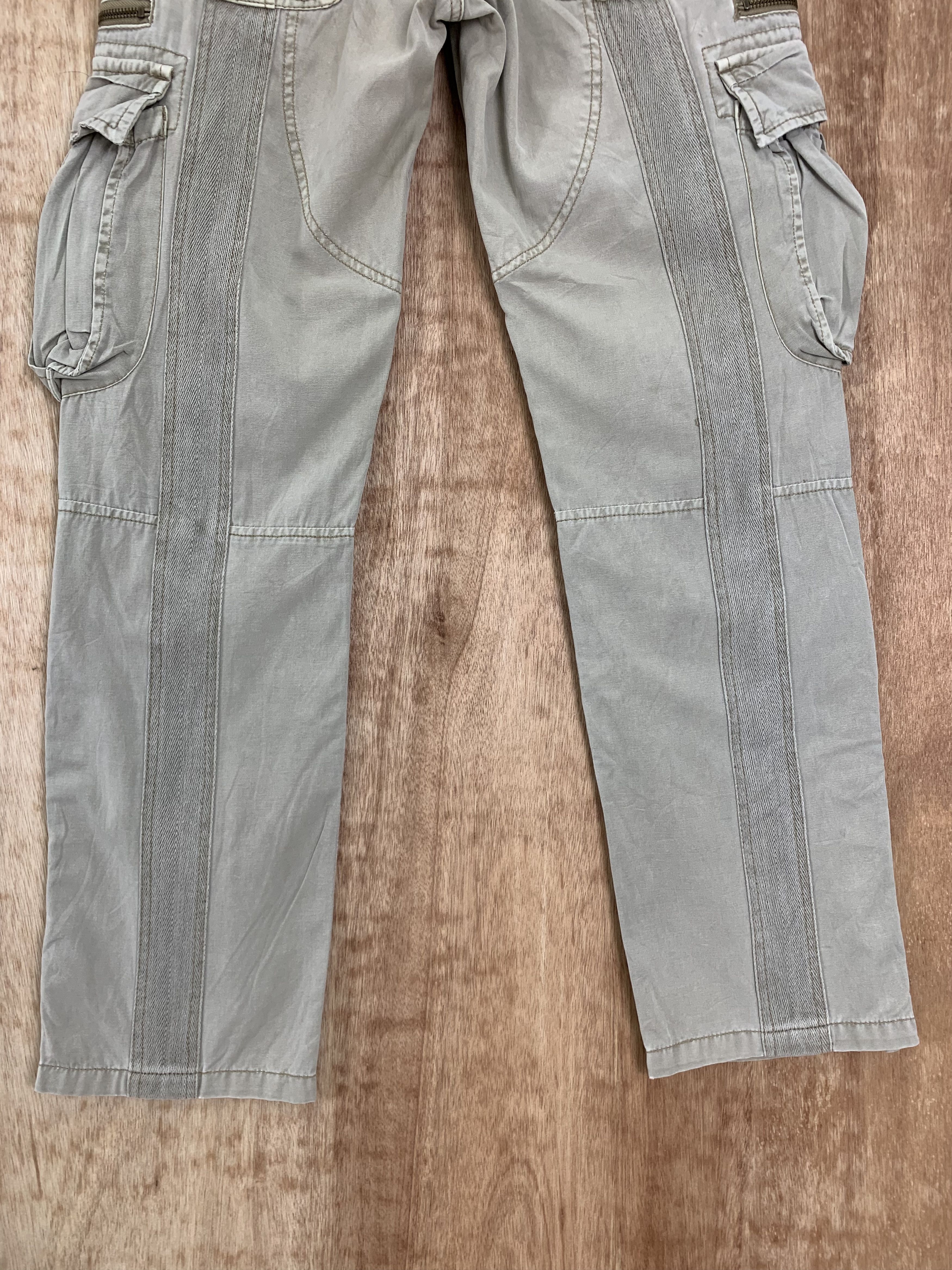 Avirex Cargo Pants Avirex Multipocket Drawstring Streetwear Pants Size US 29 - 13 Thumbnail