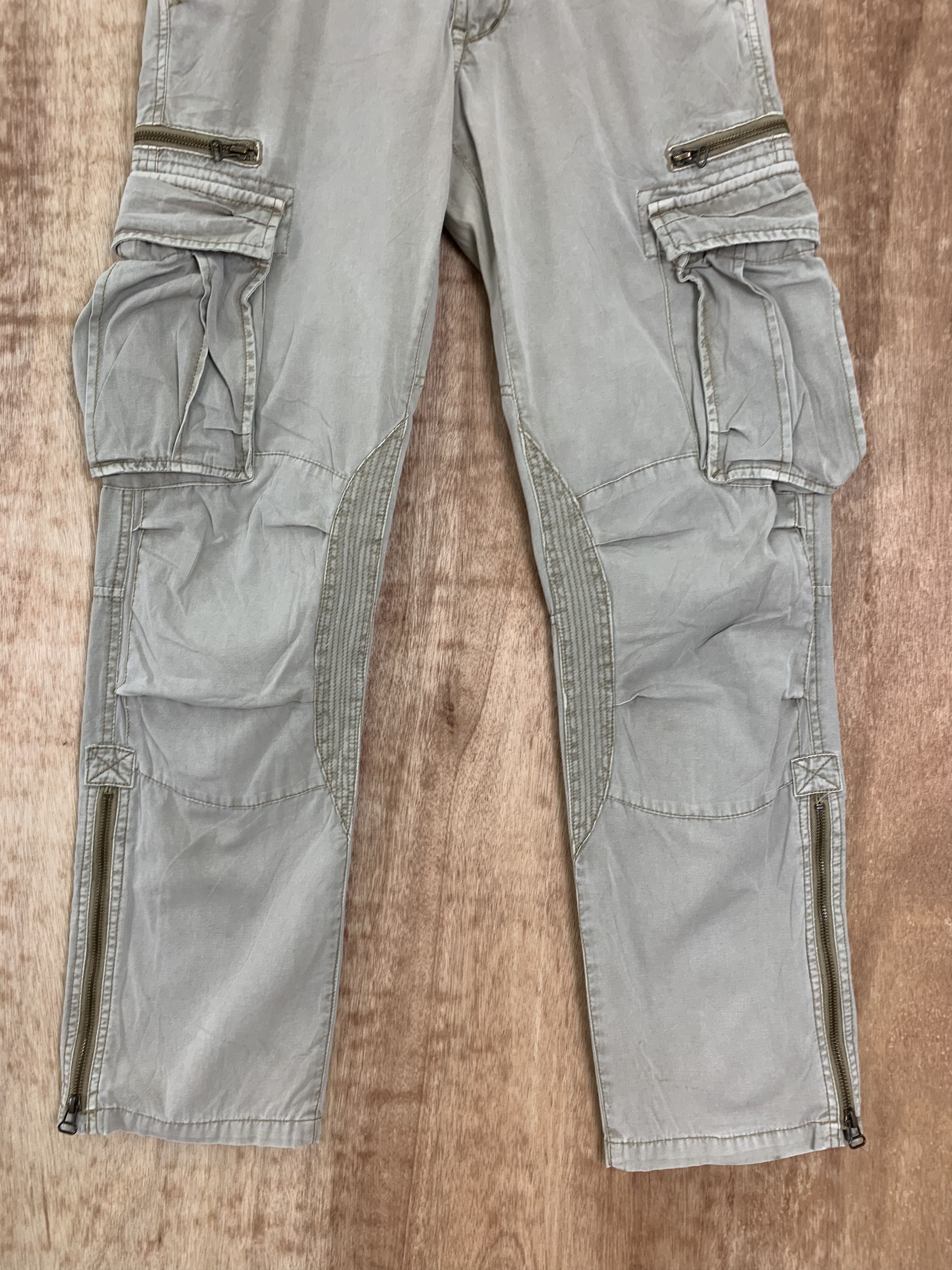 Avirex Cargo Pants Avirex Multipocket Drawstring Streetwear Pants Size US 29 - 11 Thumbnail