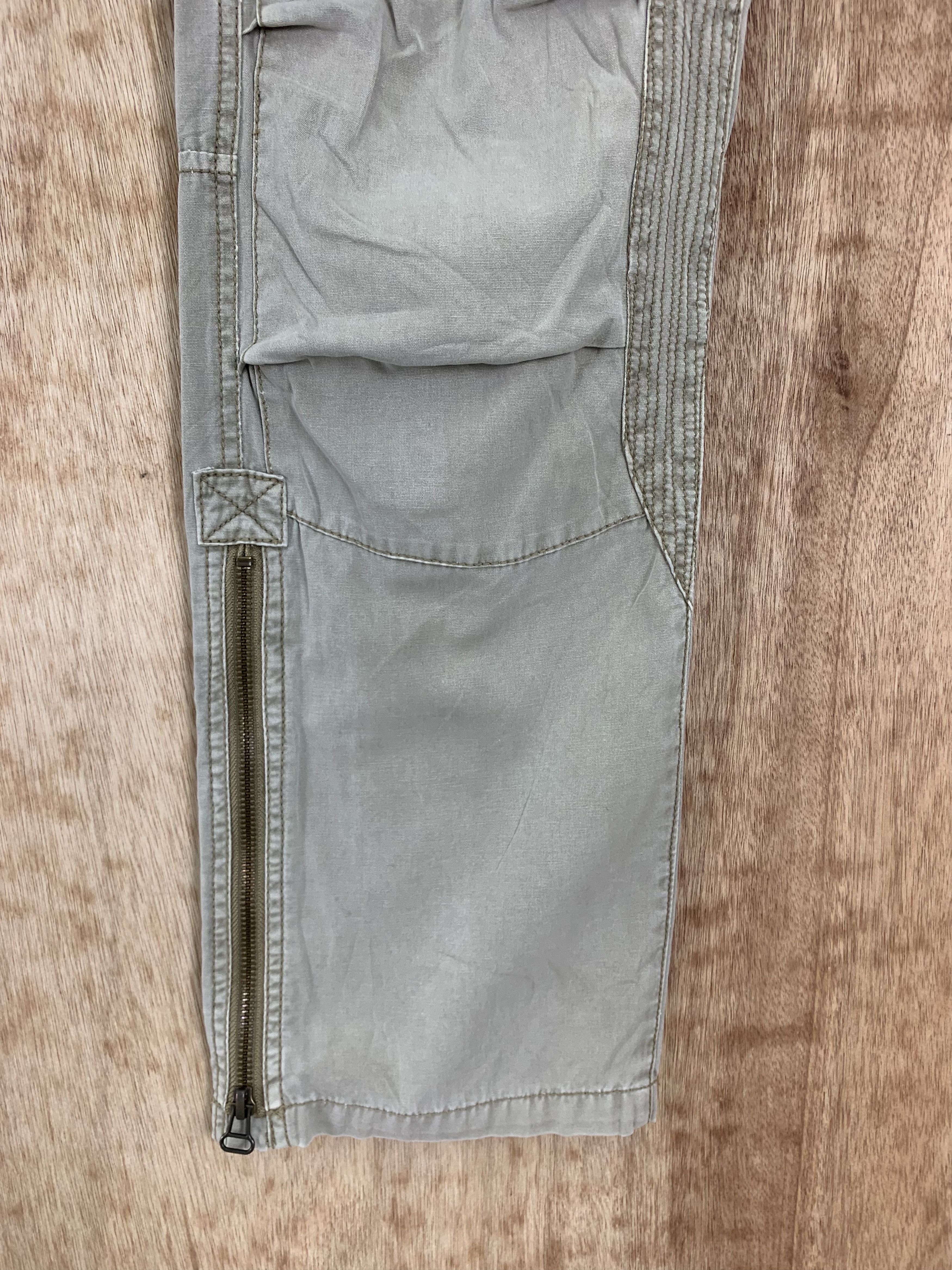 Avirex Cargo Pants Avirex Multipocket Drawstring Streetwear Pants Size US 29 - 5 Thumbnail