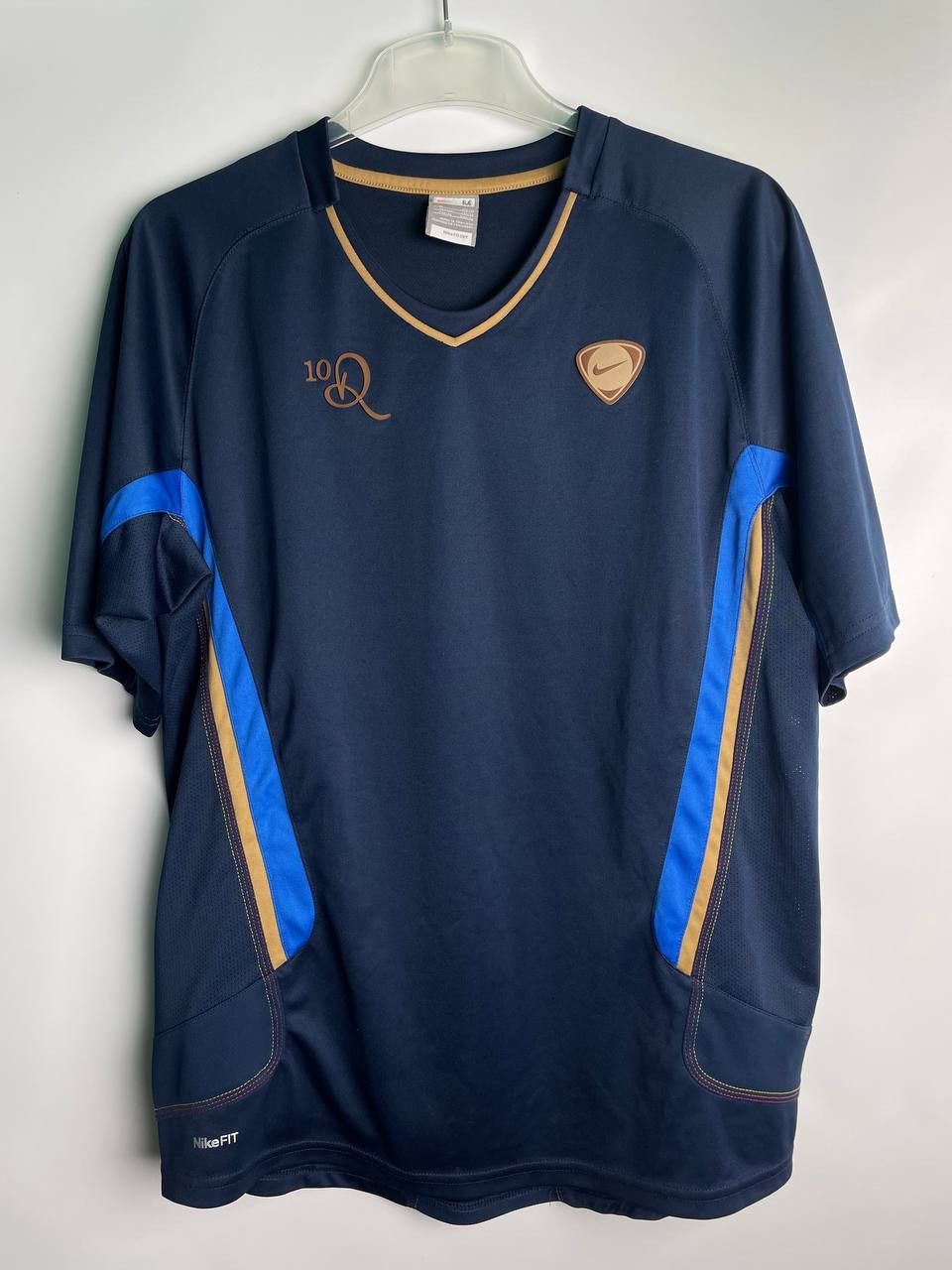 Pre-owned Nike X Soccer Jersey Nike Ronaldinho R10 Football Shirt Jersey Nike 226580-451 In Blue