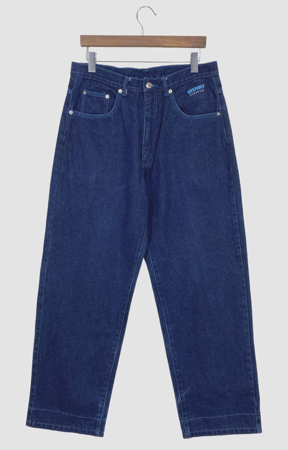 Iceberg History Iceberg Apollo Jeans Baggy Jeans Hip Hop Skateboard Size US 32 / EU 48 - 2 Thumbnail