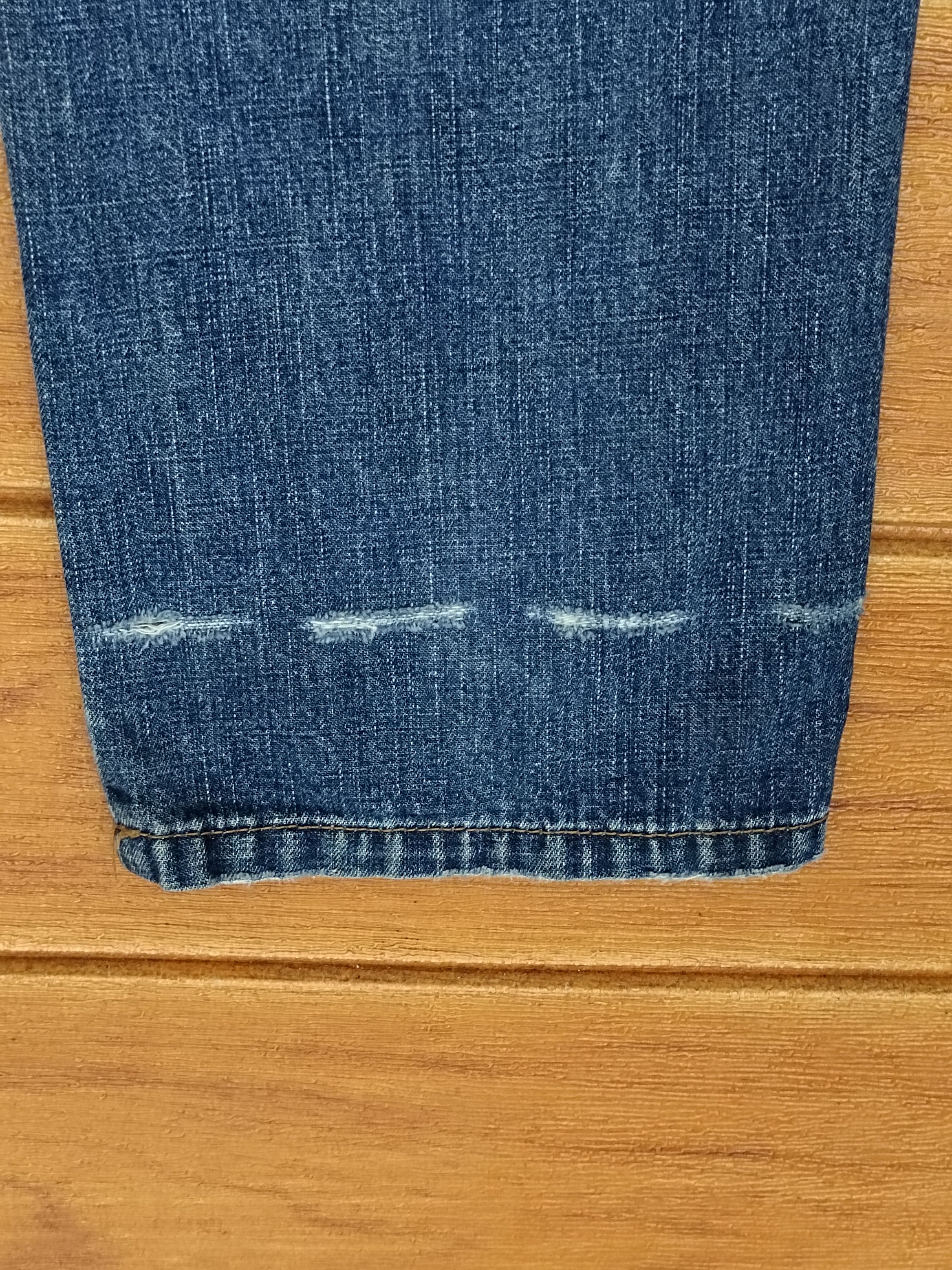 CABANE de ZUCCa 🇯🇵 Zucca Issey Miyake Distressed Double Knee Biker Denim Size US 30 / EU 46 - 15 Thumbnail