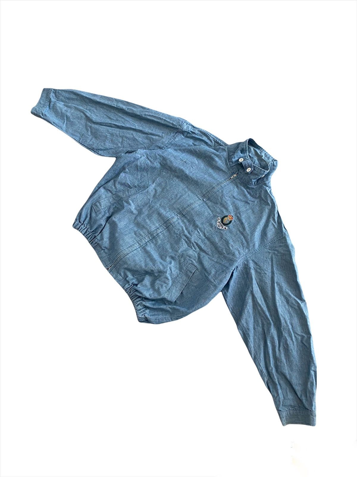 Chaps Ralph Lauren × Ralph Lauren × Vintage Vintage Bomber Jacket Chaps-Ralph Lauren embroidery Logo Size US L / EU 52-54 / 3 - 5 Thumbnail