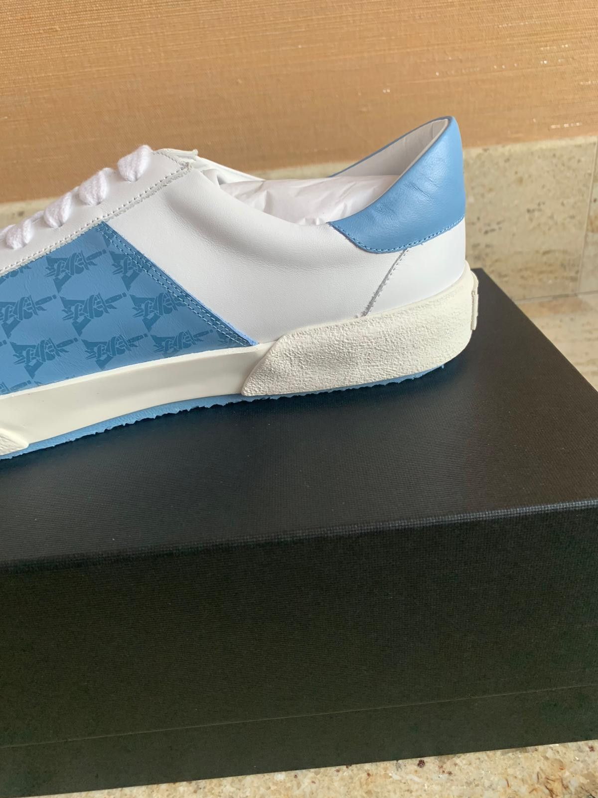Amiri Dagger Monogram Low Top Sneaker Size US 12 / EU 45 - 8 Thumbnail