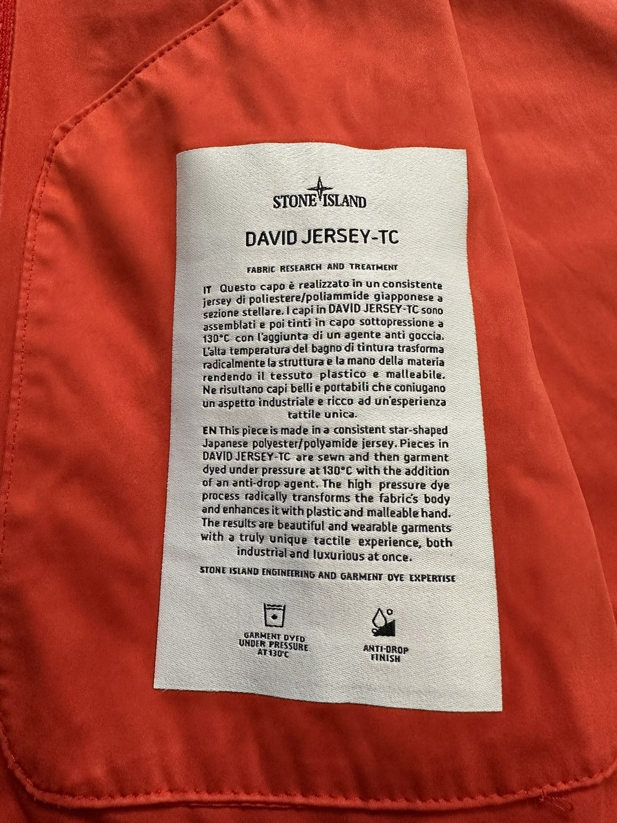 Stone Island 🔥Stone Island🔥David Jersey-TC Hooded Jacket Size Small Size US S / EU 44-46 / 1 - 14 Thumbnail