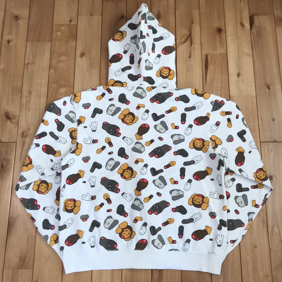 Bape × Kaws BAPE x kaws milo companion full zip hoodie Size US S / EU 44-46 / 1 - 3 Thumbnail