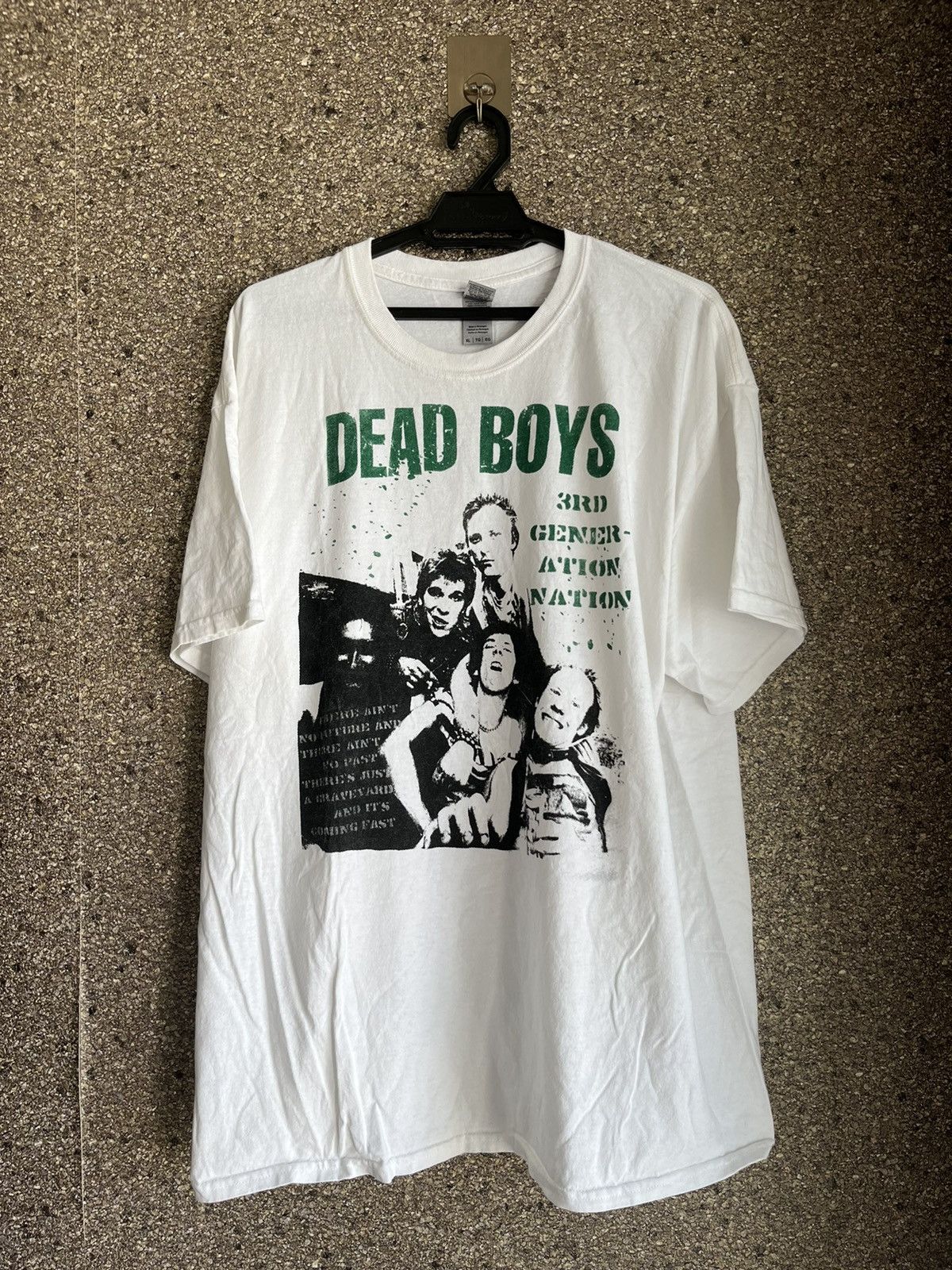 image of Vintage Dead Boys Ft30 in White, Men's (Size XL)