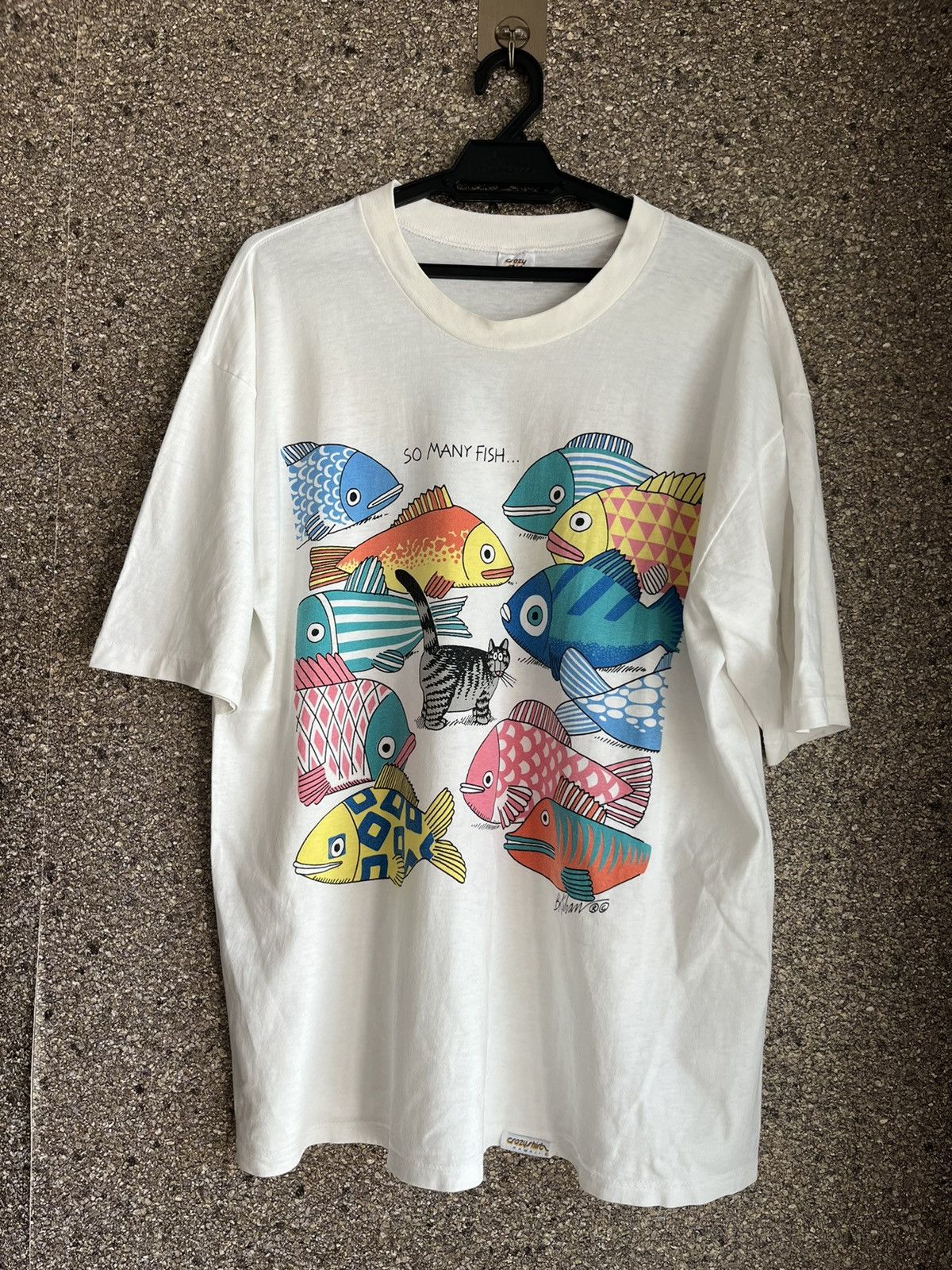 Vintage Crazy shirt ft31 Size US L / EU 52-54 / 3 - 1 Thumbnail