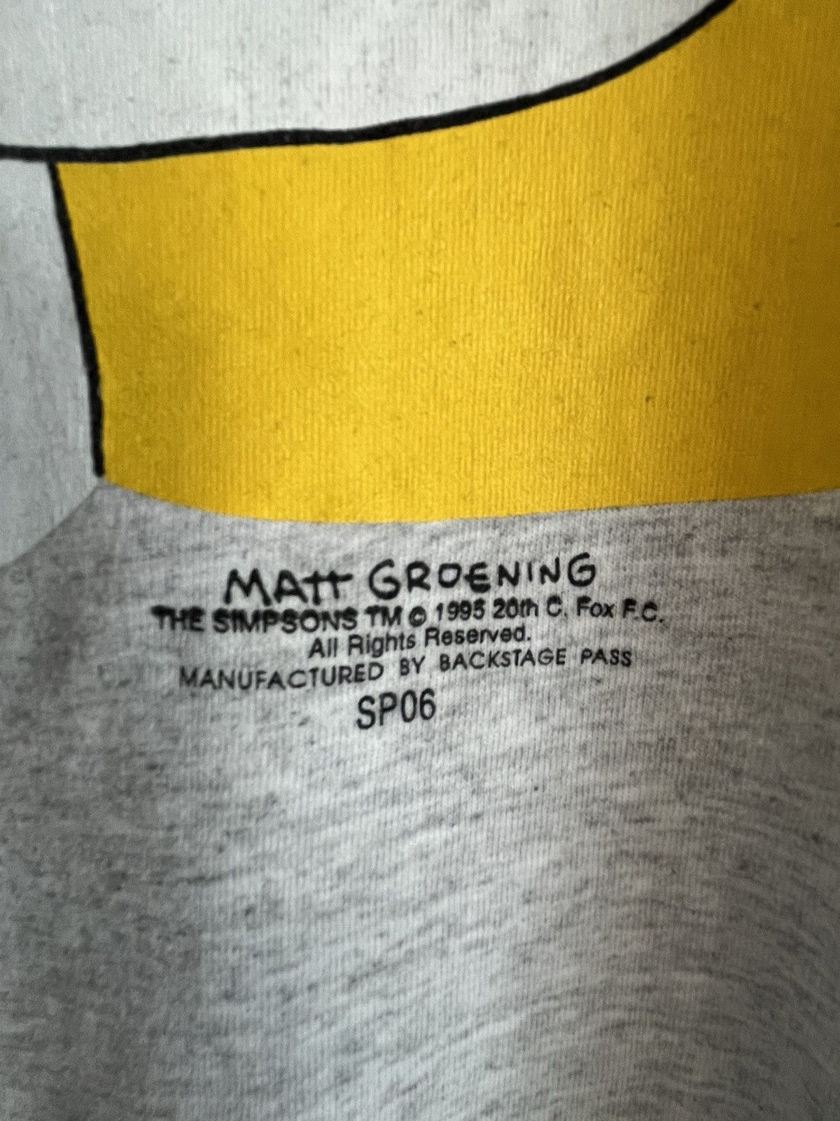 Vintage The Simpsons Matt groening ft31 Size US XL / EU 56 / 4 - 3 Thumbnail