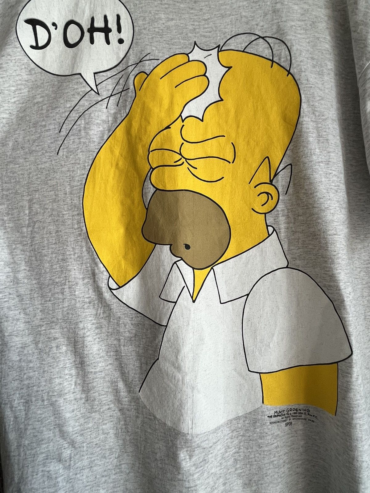 Vintage The Simpsons Matt groening ft31 Size US XL / EU 56 / 4 - 2 Thumbnail