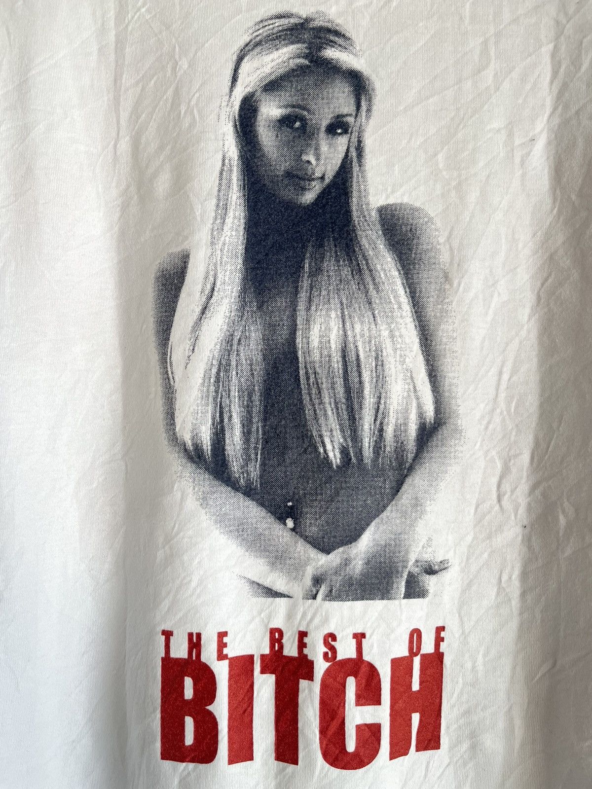 Vintage Paris Hilton Bitch ft30 Size US L / EU 52-54 / 3 - 2 Thumbnail